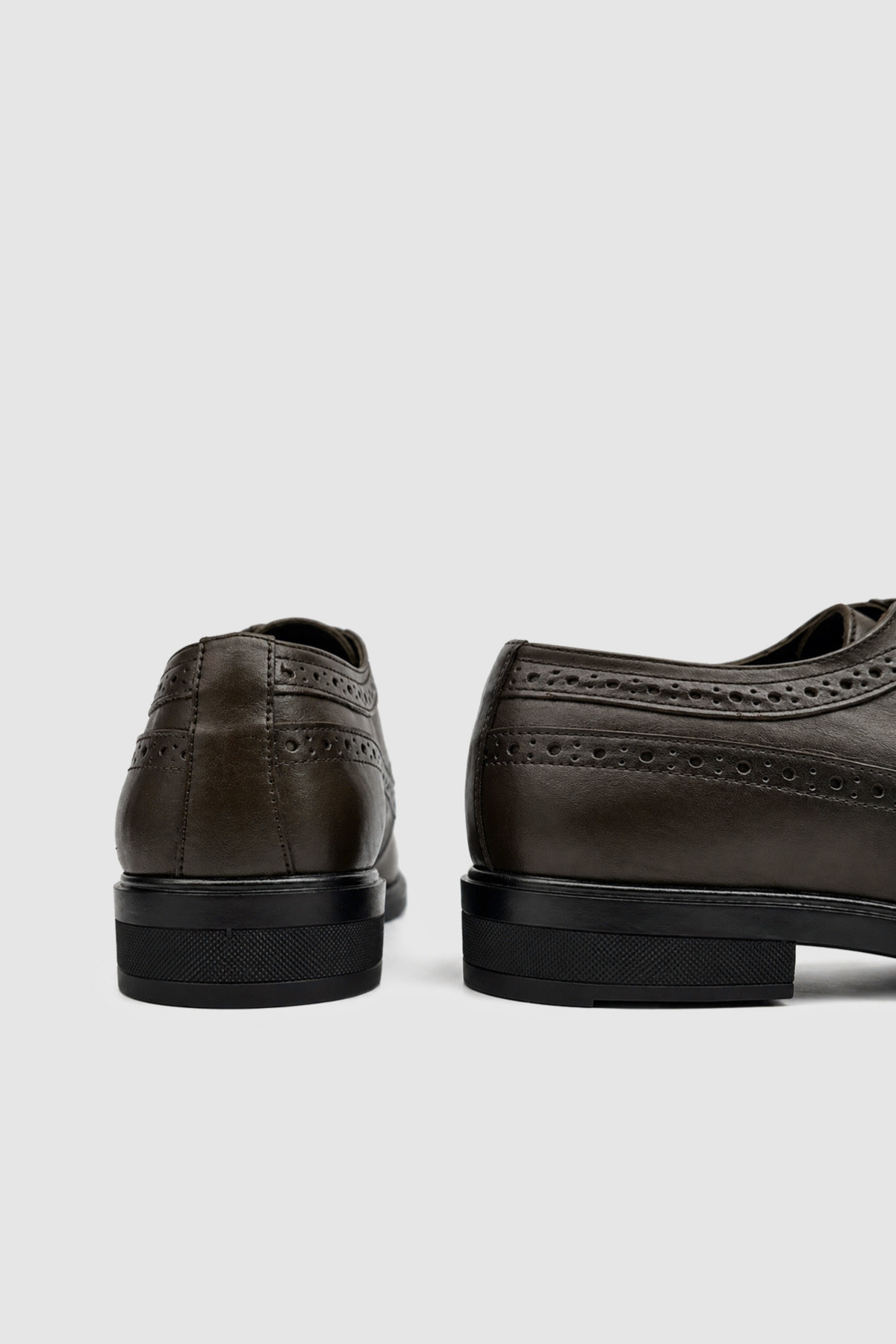 TOGO Erkek Klasik Brogue Derby Ayakkabı [TG052406] görsel 5