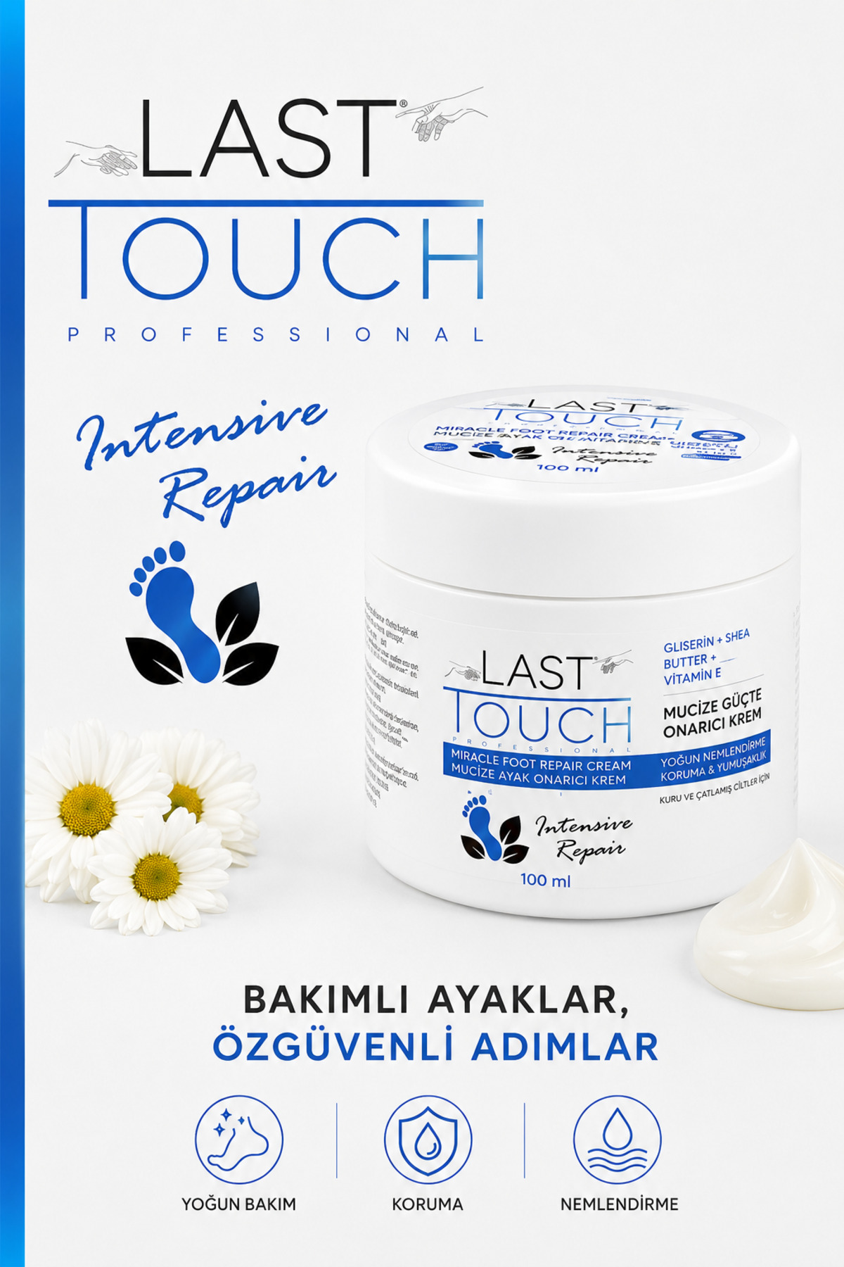 Çatlak Onarıcı Mucize Ayak Bakım Kremi 100 ml ( Vazelin & Shea Butter ) — ABK2585 — تصویر 9 از 9