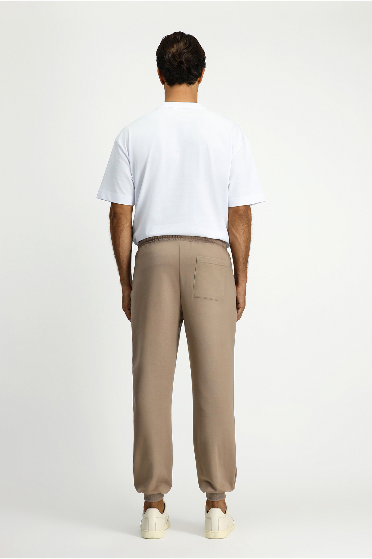 Kiğılı Regular Fit Pamuklu Düz Beli Lastikli Bağcıklı Sweatpant görsel 6
