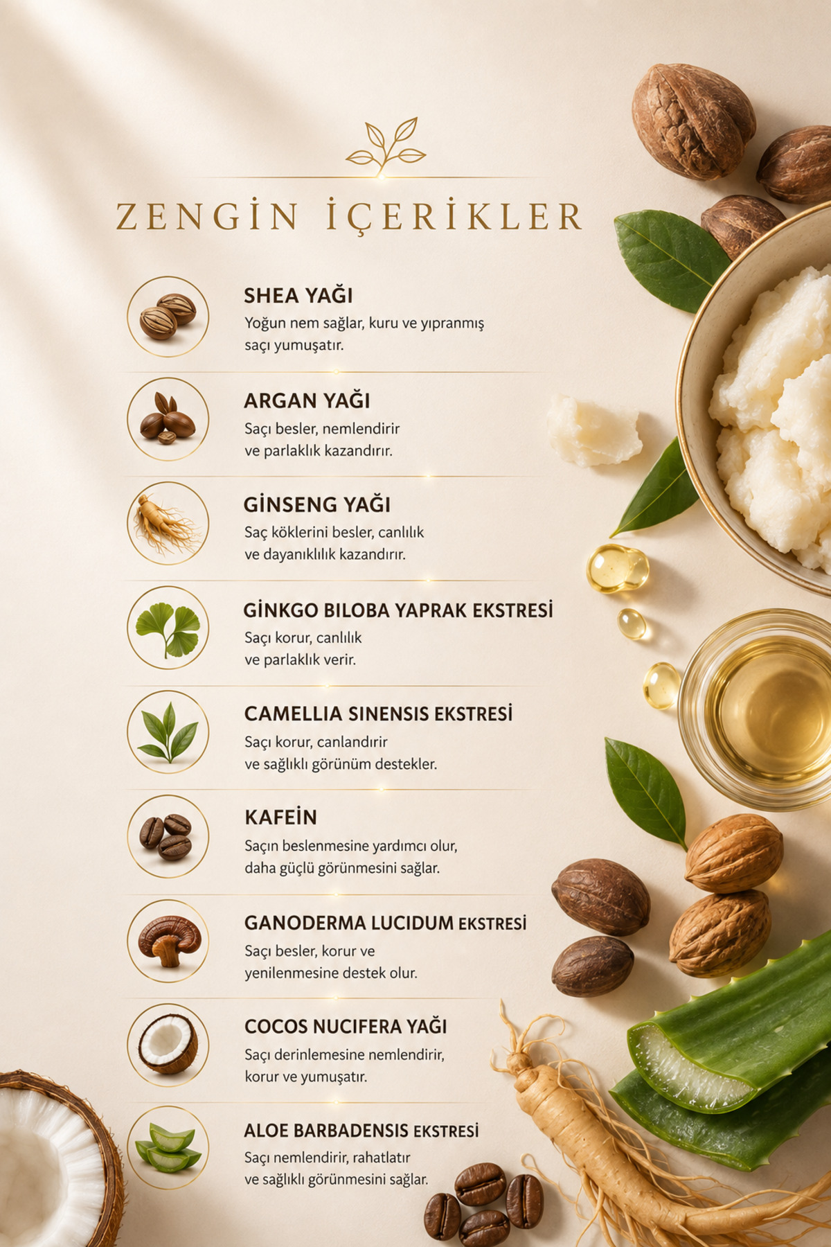 Şekillendirici, Bukle Belirginleştirici, Besleyici ve Onarıcı SPF 15 Saç Kremi(INSANE 9) 500 ml — INSNTR003 — تصویر 5 از 8
