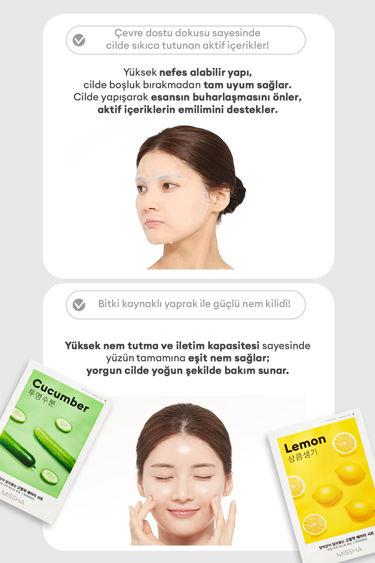 Patates Özlü Aydınlık ve Sakin Görünüm Sunan Yaprak Maske Airy Fit Sheet Mask (Potato) — 111272 — تصویر 4 از 7