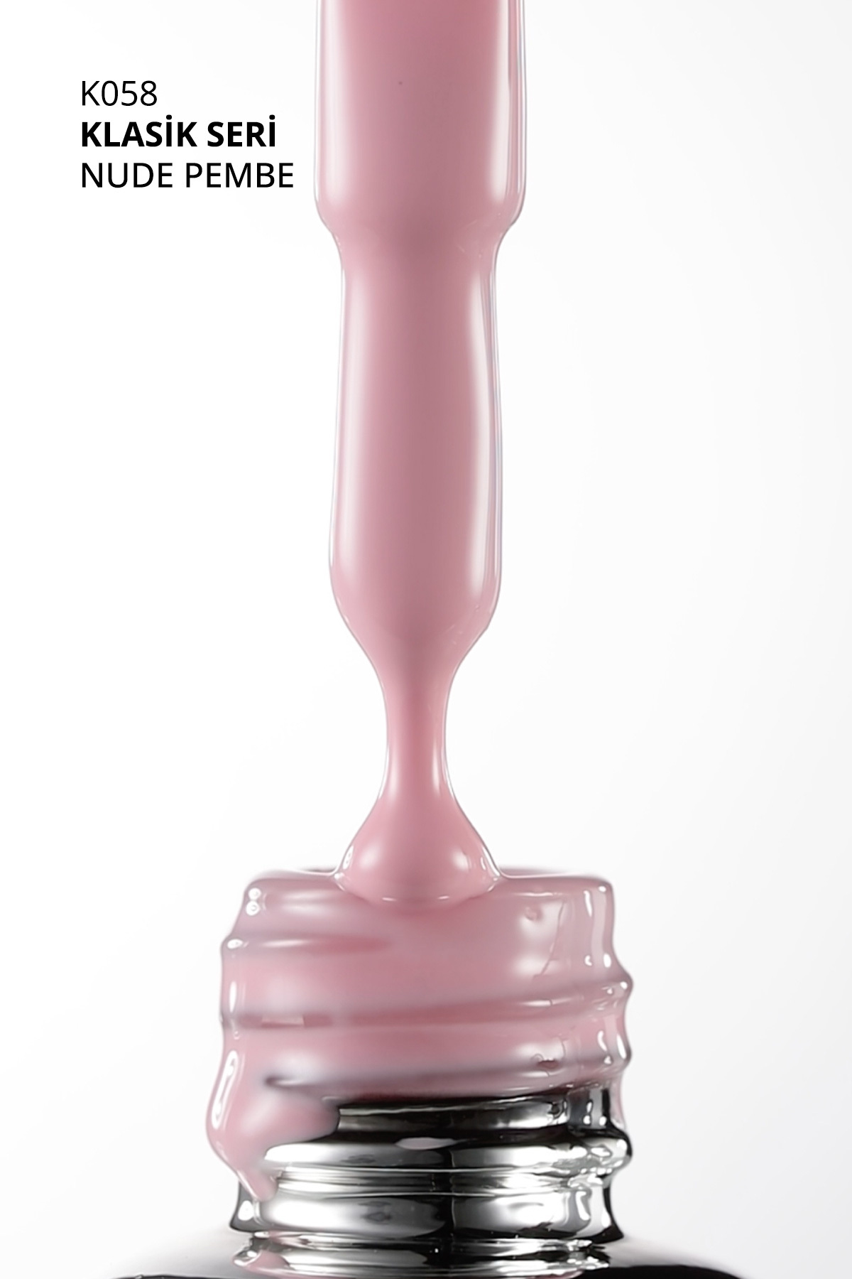 Kalıcı Oje K058, Nude Pembe, 4 ml — صورتی 8860101A01S01K086 — تصویر 7 از 8