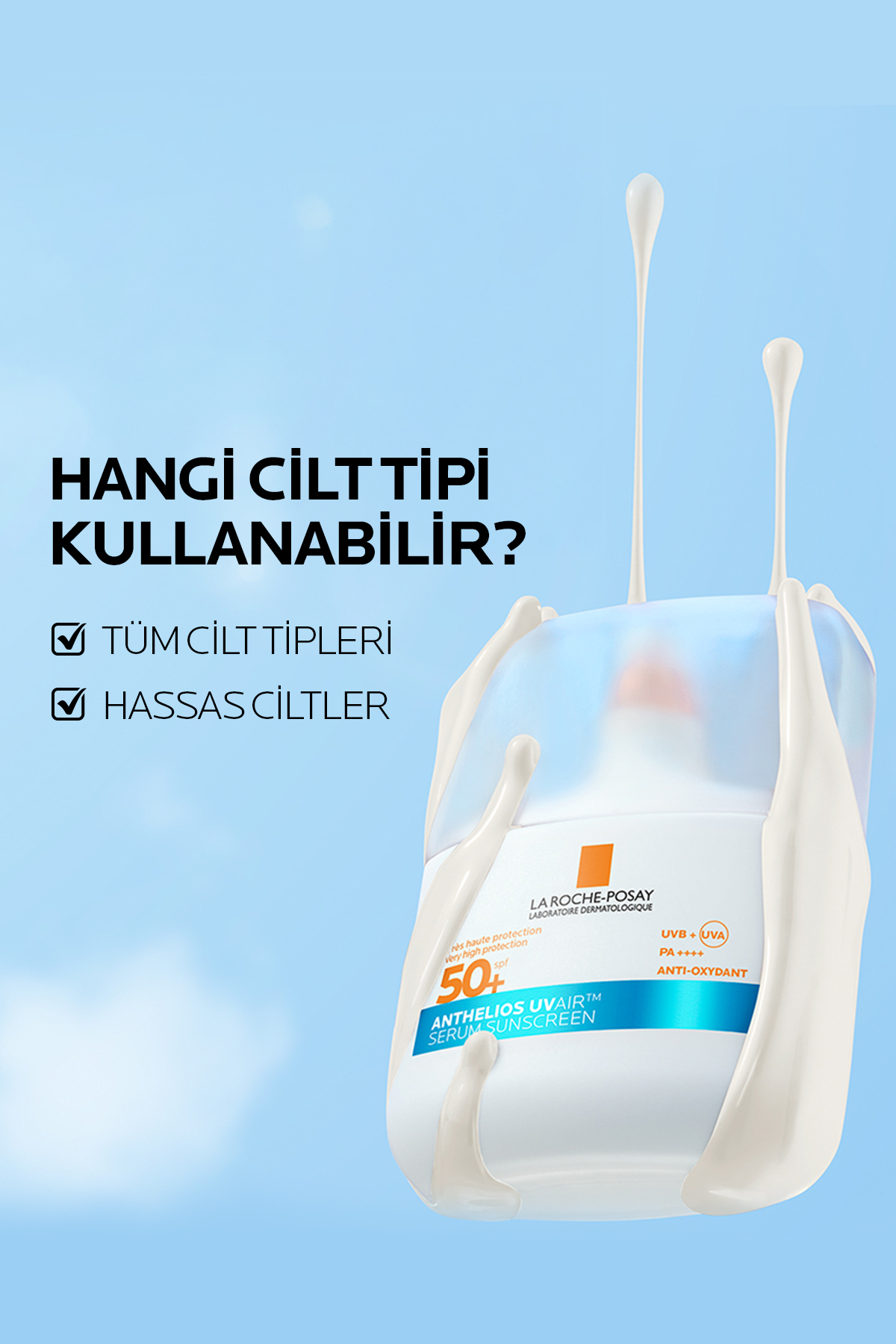 Yağlı&Karma Ciltler İçin Gözenek Karşıtı Güneş Bakım Seti: Effaclar Supra Jel&Anthelios UVAIR SPF50+ — LRP20260025 — تصویر 9 از 9