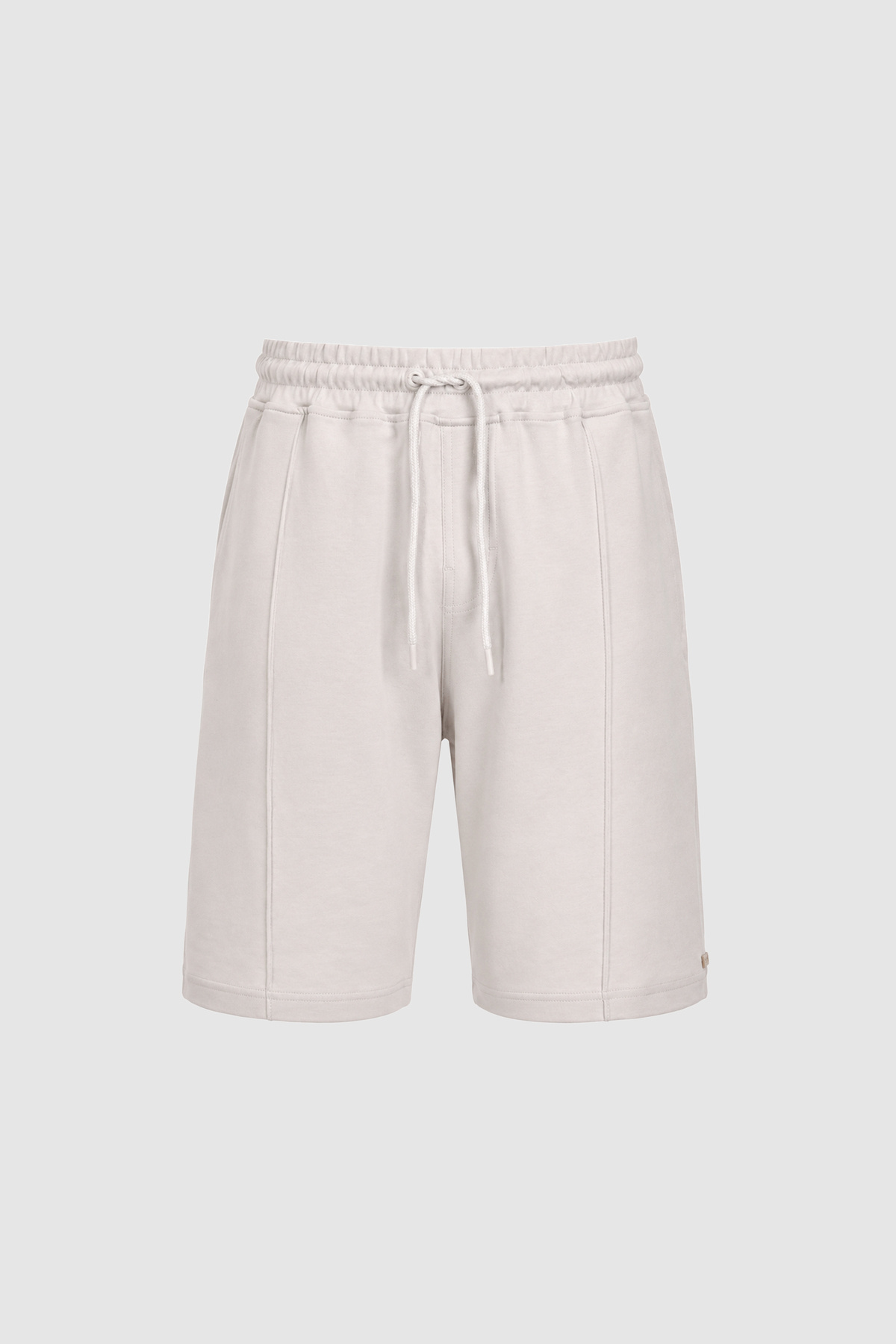 U.S. Polo Assn. Erkek Açık Gri Örme Şort 50327203-VR001 görsel 7