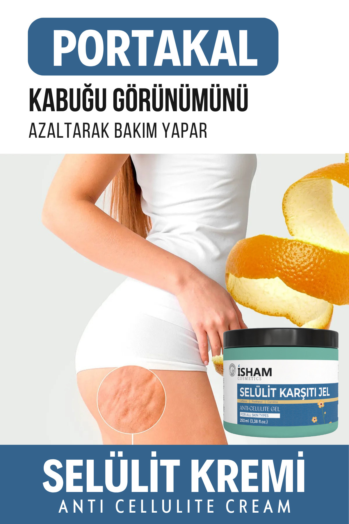 Selülit Ve Çatlak Giderici Vücut Şekillendirici Jel 250 ml — 455115 — تصویر 5 از 5