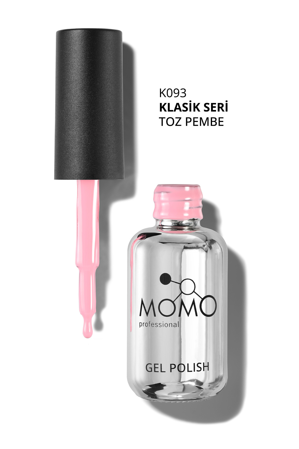 Kalıcı Oje K093, Toz Pembe, 10 ml — صورتی 8860101A01S09K093 — تصویر 2 از 7