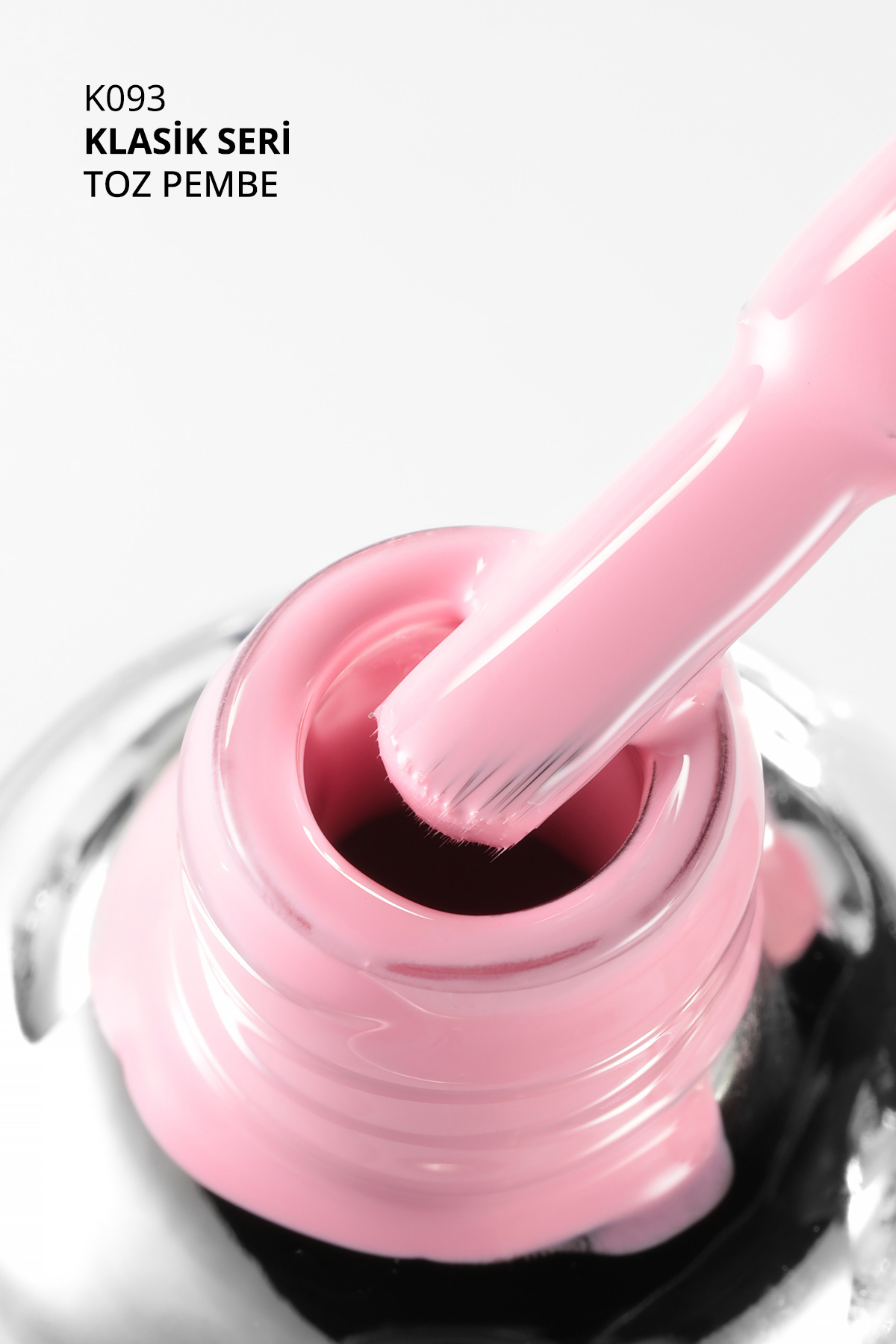 Kalıcı Oje K093, Toz Pembe, 10 ml — صورتی 8860101A01S09K093 — تصویر 3 از 7