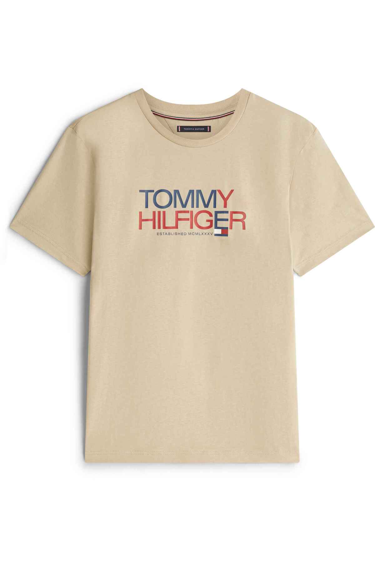 تیشرتمردانهTommy Hilfigerخاکی