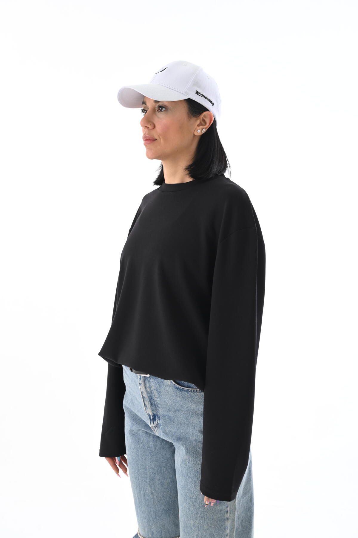 Wōdnesdæg Watcher Cap Unisex Pamuk Gabardin Şapka görsel 4
