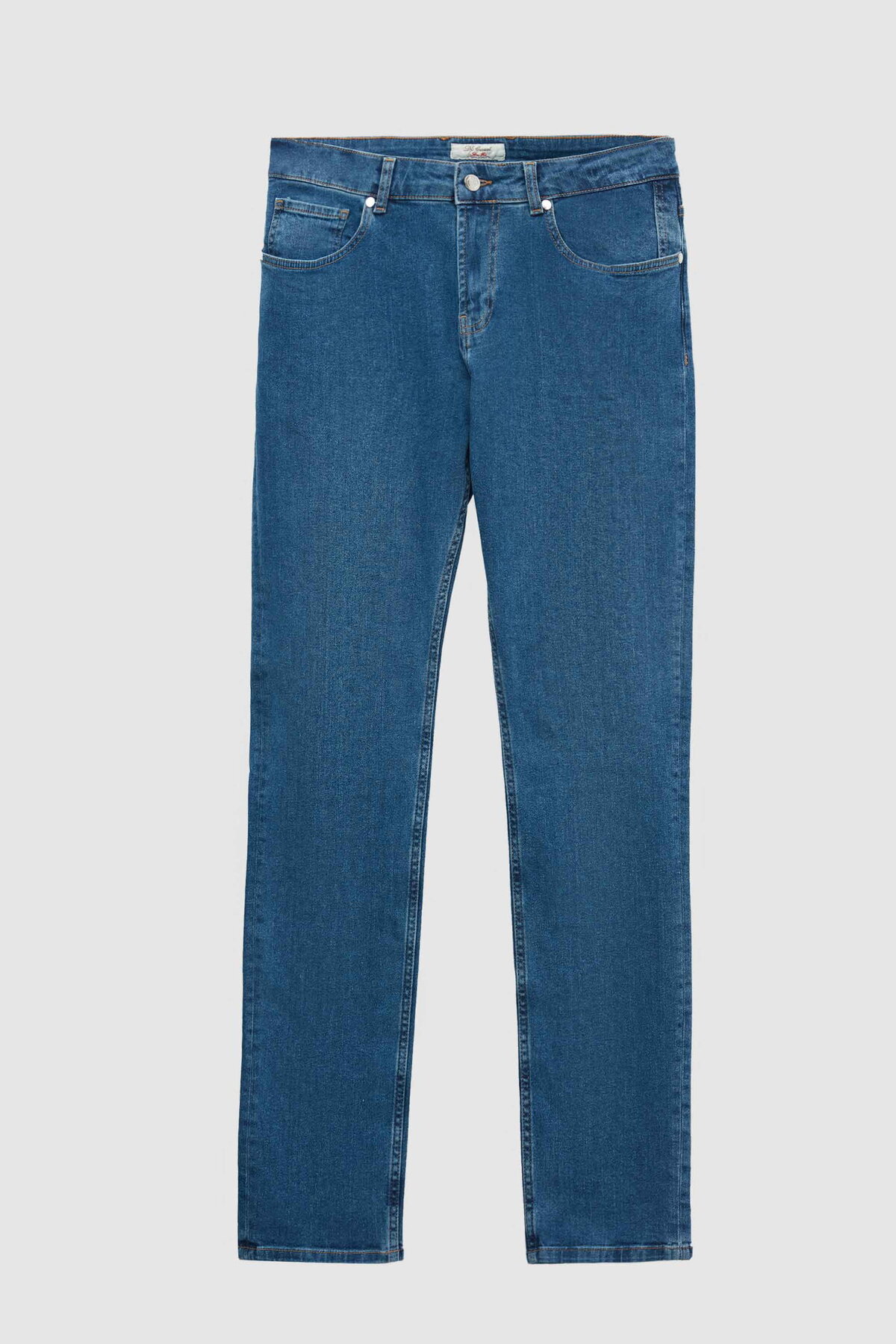 D'S Damat Ds Damat Slim Fit İndigo Denim Pantolon görsel 5