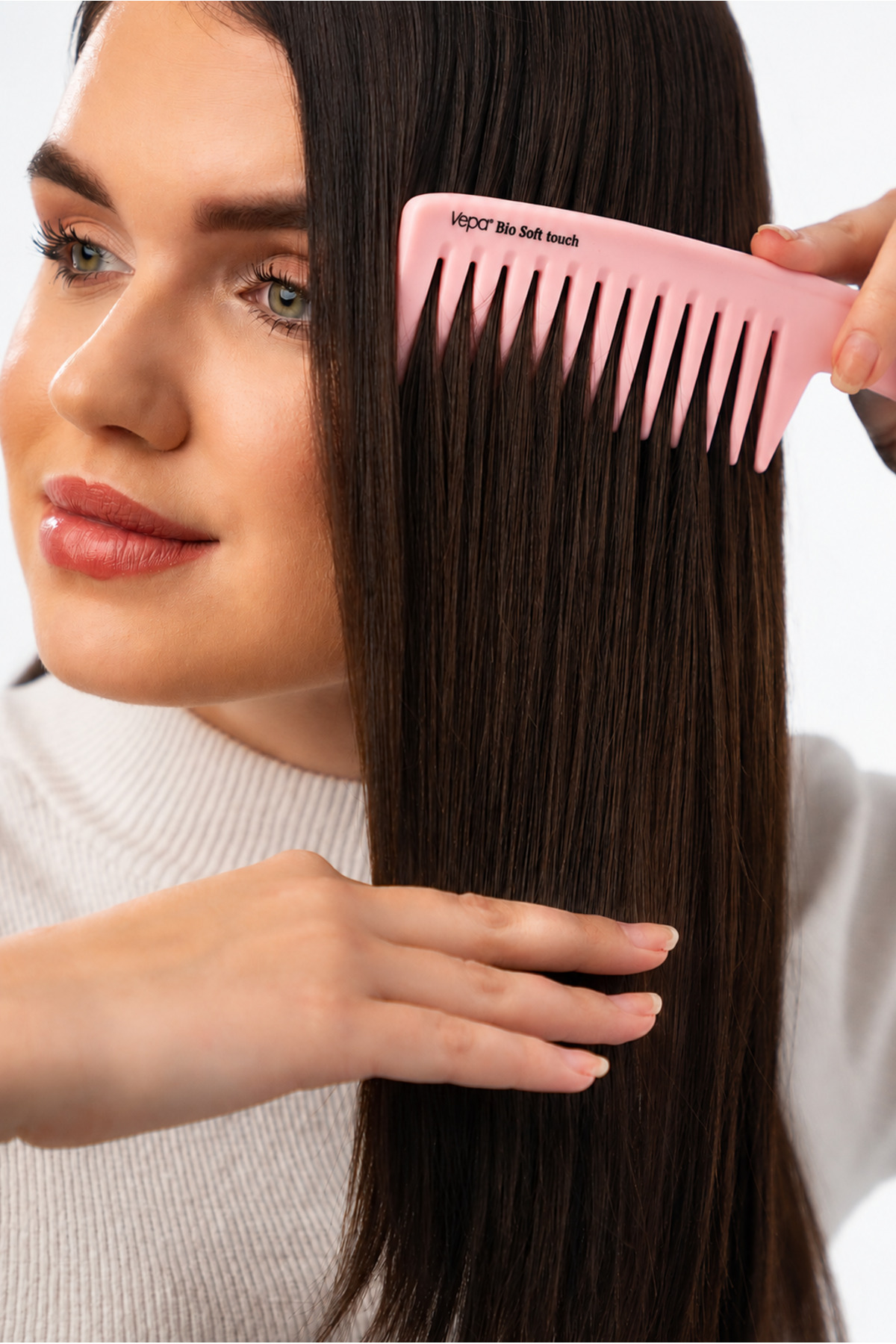 Bio Soft Touch Tarak 990 - Dolaşık Saç Açma, Anti Statik, Islak-Kuru Kullanıma Uygun — صورتی EDN8690000479221 — تصویر 2 از 2