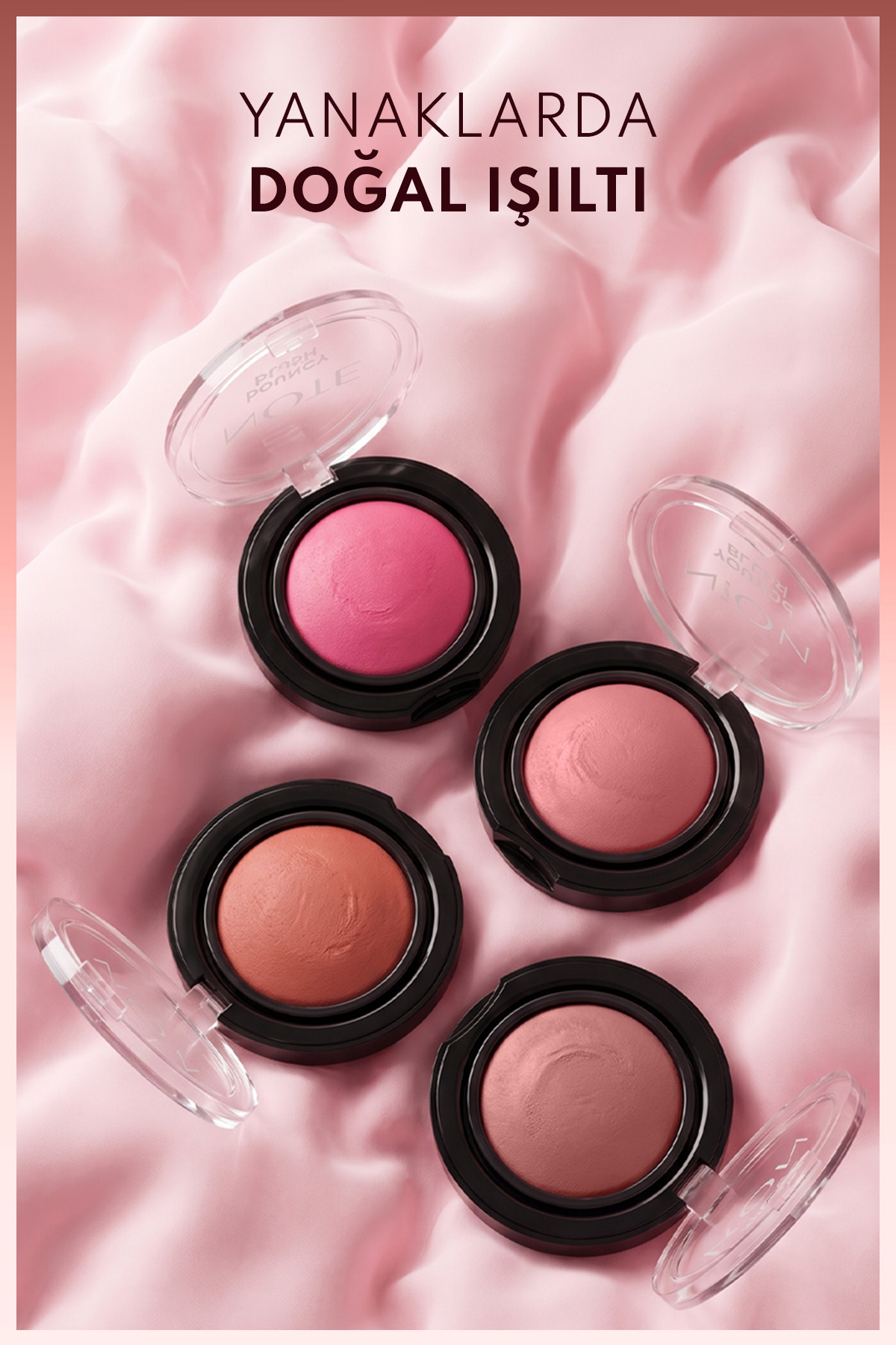Bouncy Blush Yumuşak Kremsi Allık - 04 Sunkiss — قهوه‌ای BLS BOUNCY — تصویر 8 از 8
