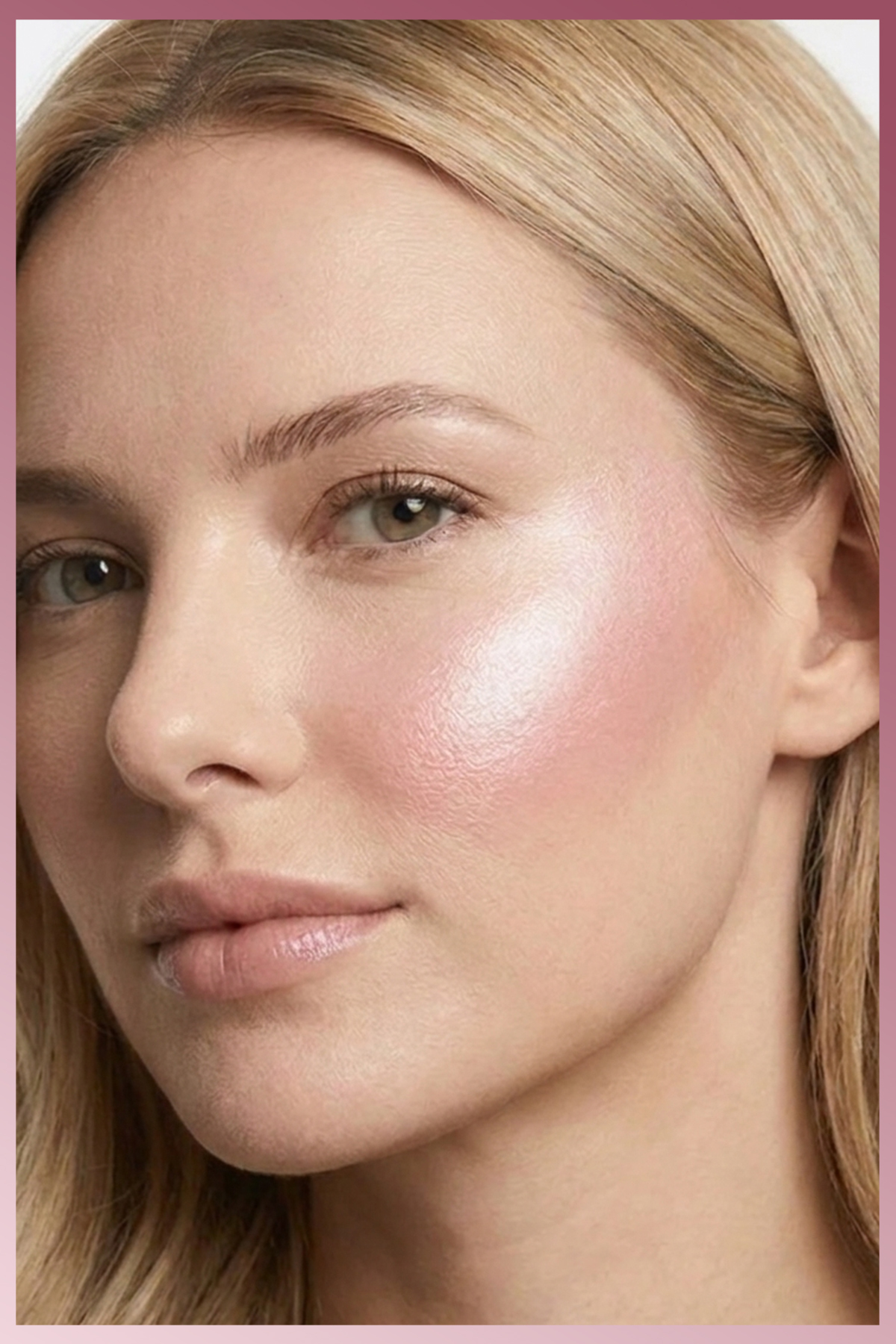 Liquid Highlighter Nemlendirici Etkili Likit Aydınlatıcı - 100 Soft Pink — نقره‌ای HLR LIQUID — تصویر 4 از 8