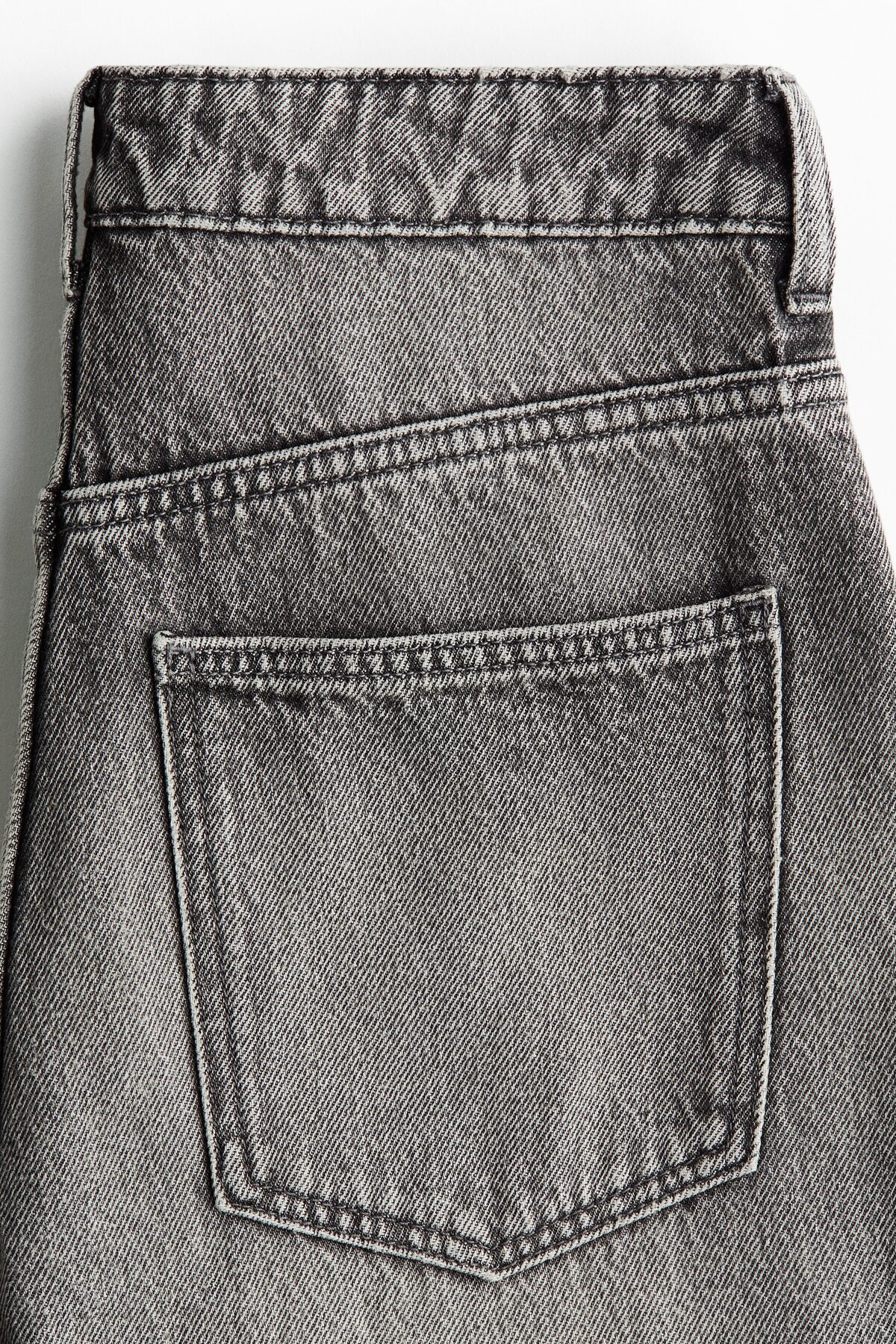 H&M Barrel High Waist Jeans görsel 6