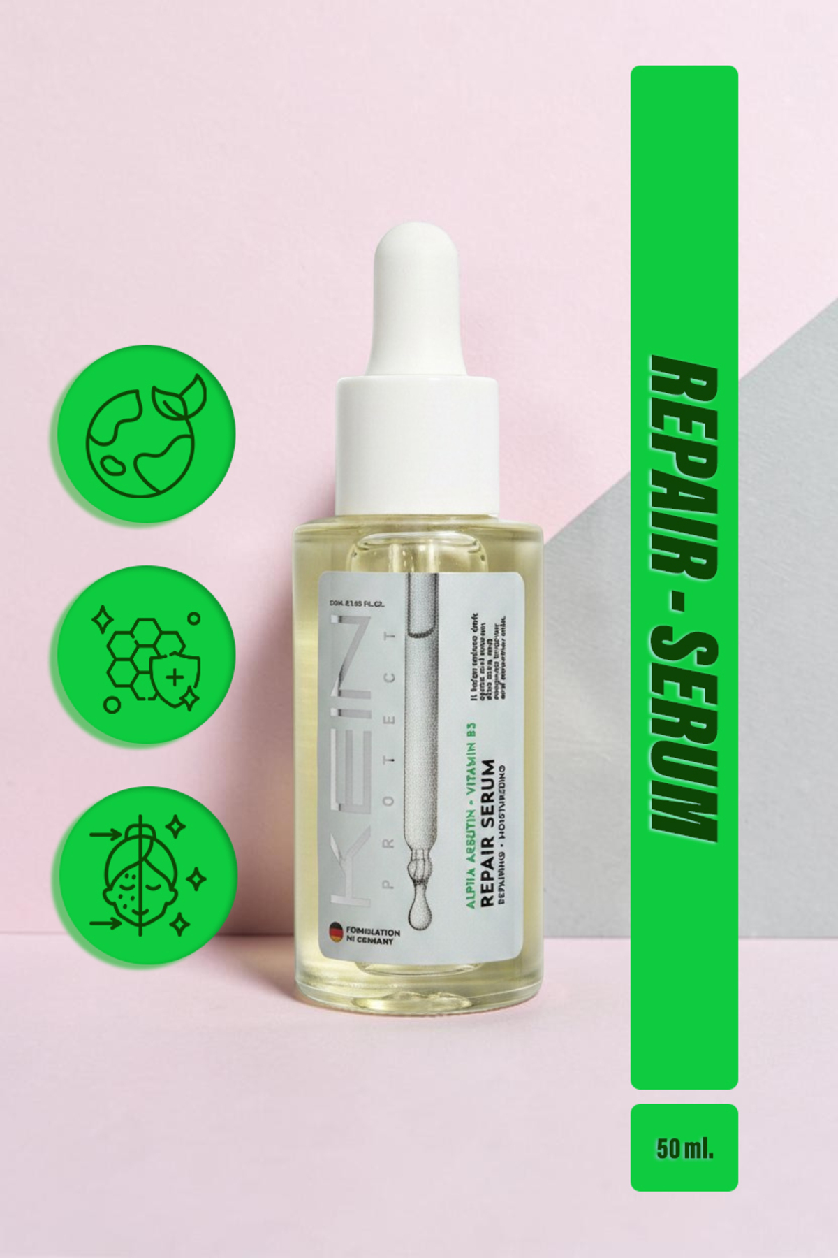 Onarıcı,Nemlendirici ve Aydınlatıcı Repair Serum 50ml — KYK-SR