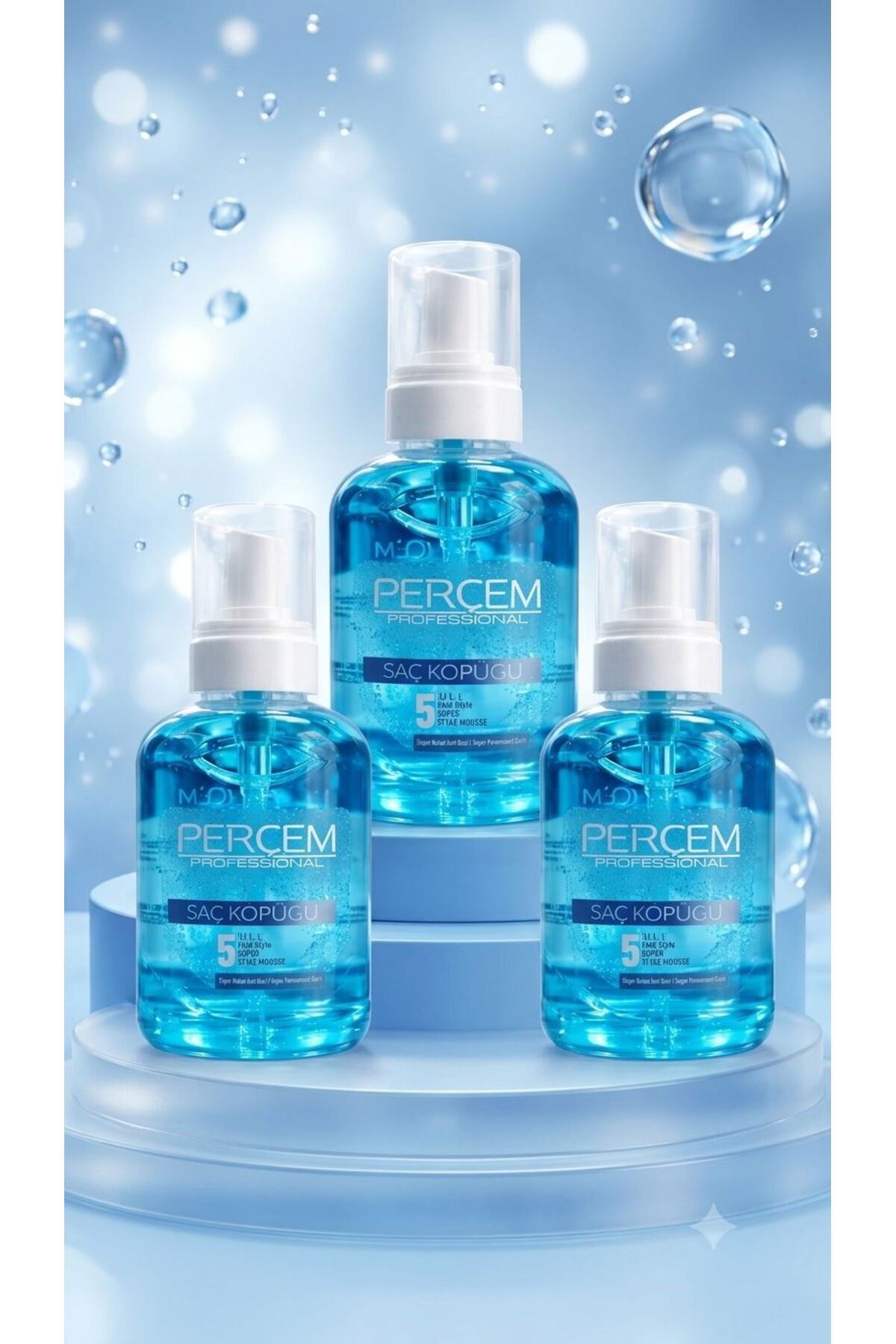 Genel Markalar Perçem Sıvı Saç Köpüğü Süper Kalıcı Bukle 500 Ml X 3 Adet — P286672S9765