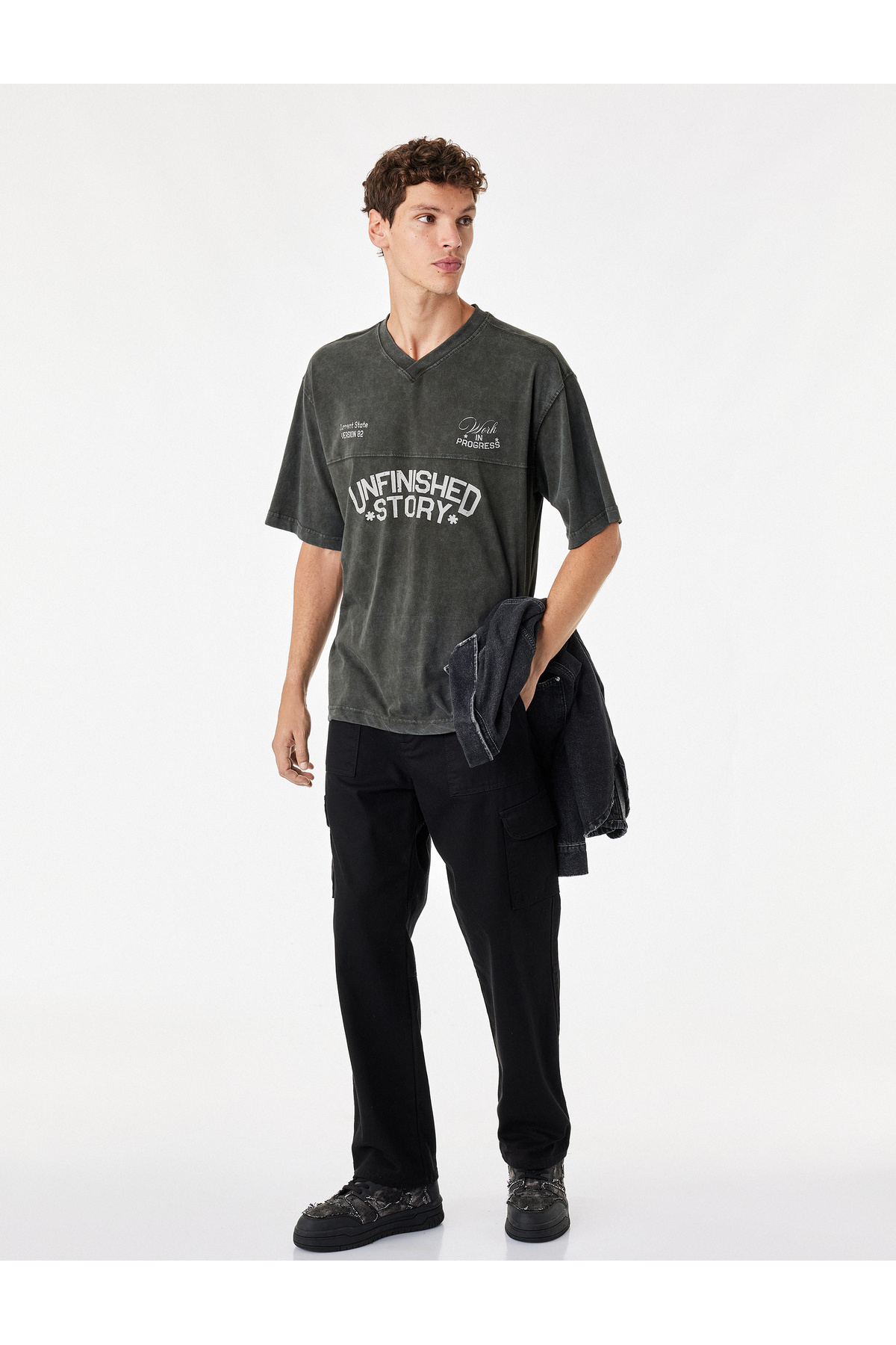 تیشرتمردانهKotonخاکستری