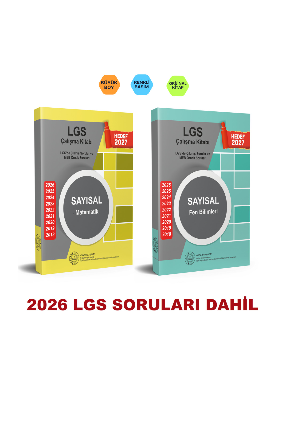 Kurul Yayıncılık 2027 8.Sınıf LGS Çıkmış Sorular ve MEB Örnek