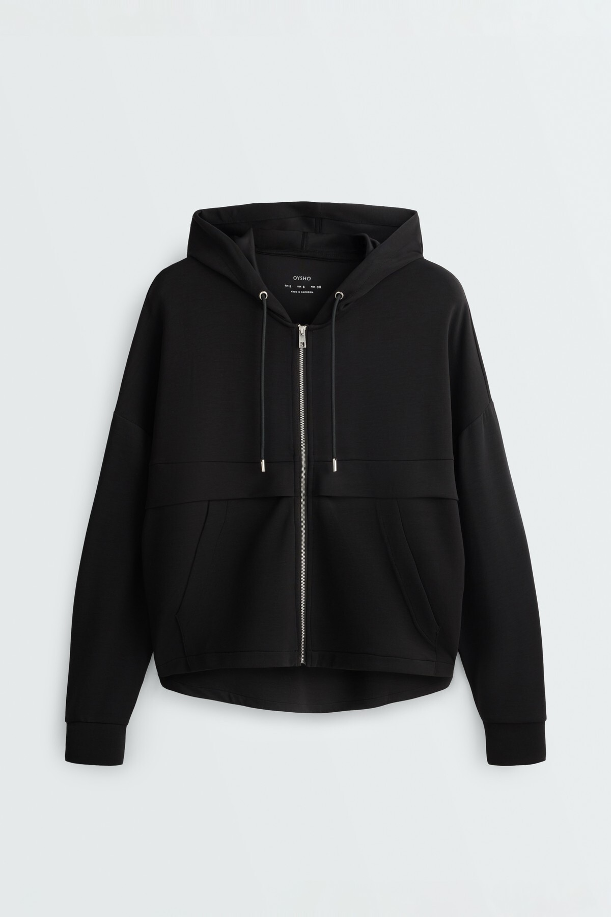 Oysho Yumuşak dokunuşlu modal fermuarlı sweatshirt - Fiyatı, Yorumları