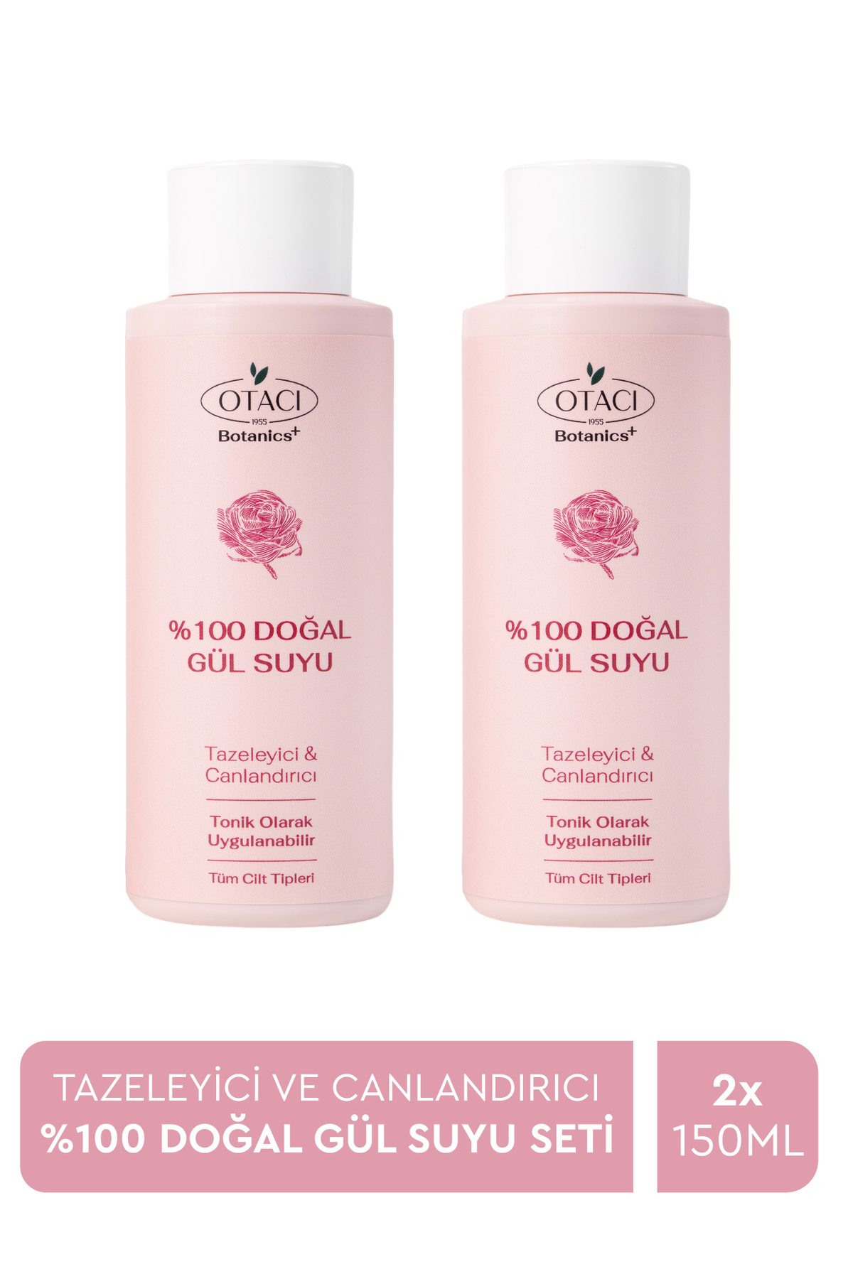 Otacı Botanics+ %100 Doğal Gül Suyu 2'li Set — 127185