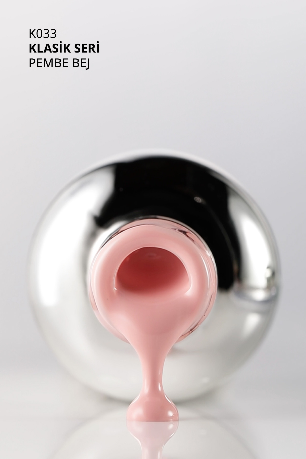 Kalıcı Oje K033,Pembe Bej, 10 ml — صورتی 8860101A01S09K033 — تصویر 5 از 8