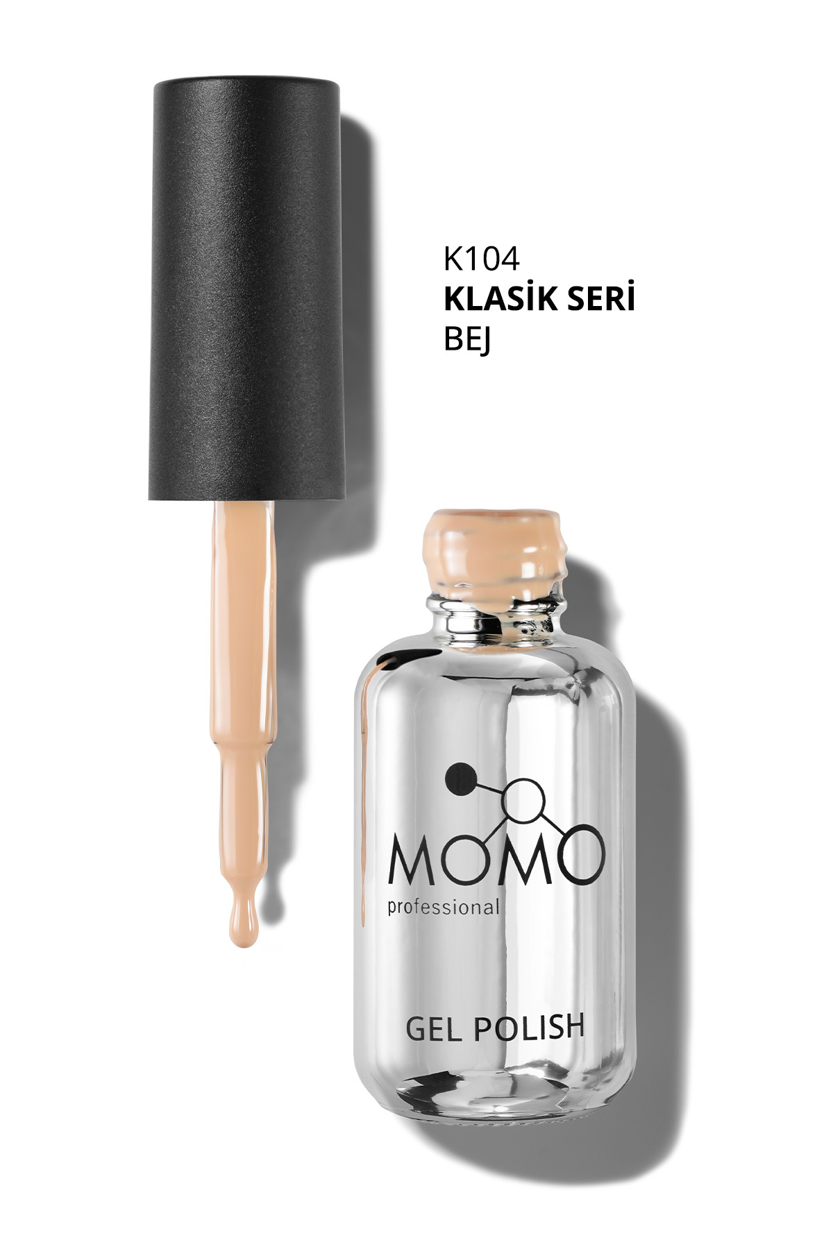 Kalıcı Oje K104, Bej, 10 ml — بژ 8860101A01S09K104 — تصویر 3 از 8