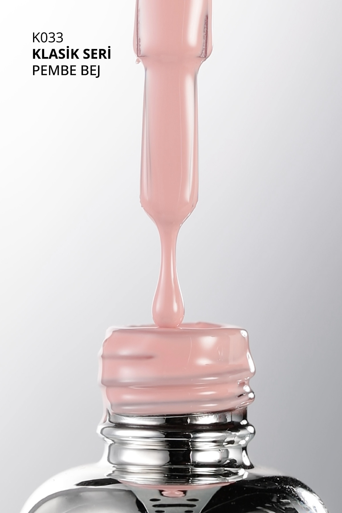Kalıcı Oje K033,Pembe Bej, 10 ml — صورتی 8860101A01S09K033 — تصویر 7 از 8