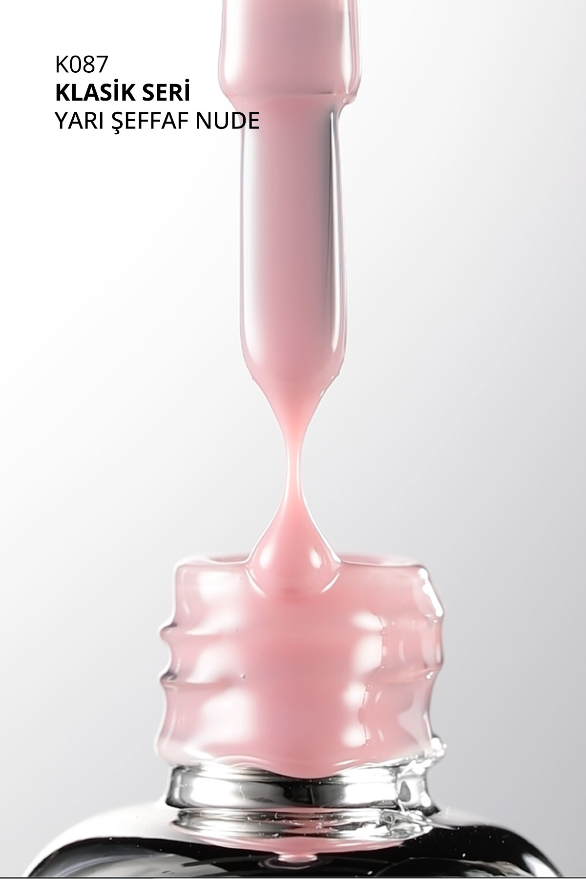 Kalıcı Oje K087, Yarı Şeffaf Nude, 10 ml — کرم 8860101A01S09K087 — تصویر 7 از 8