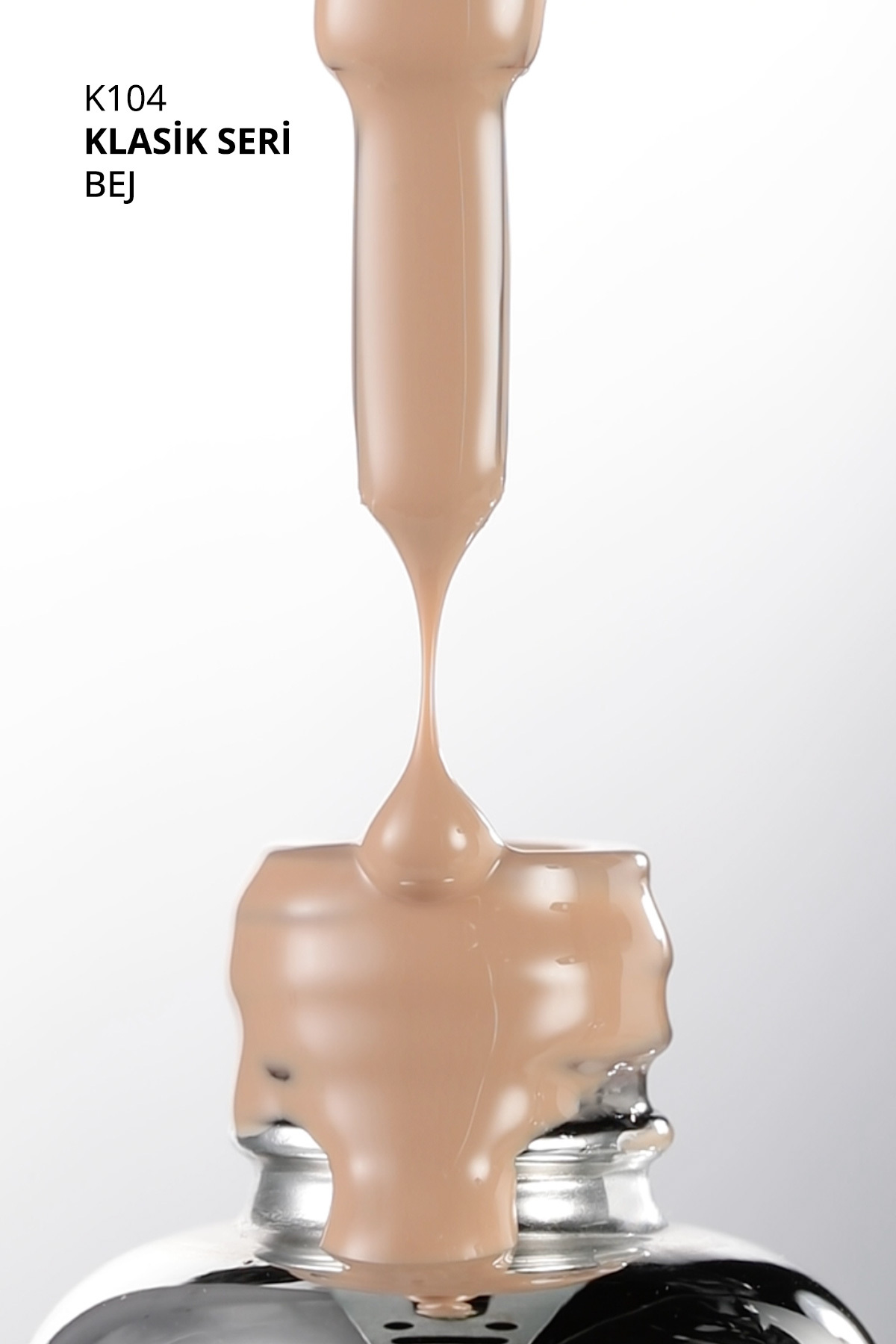 Kalıcı Oje K104, Bej, 10 ml — بژ 8860101A01S09K104 — تصویر 7 از 8