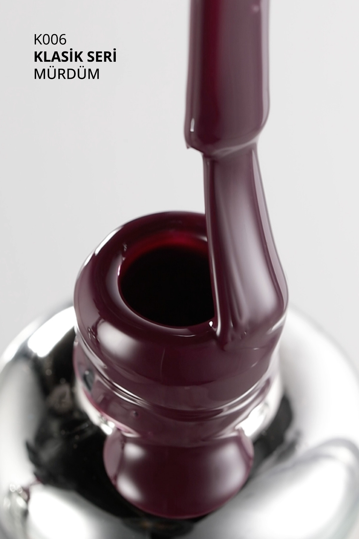 Kalıcı Oje K006 Mürdüm 10 ml — بنفش 8860101A01S09K006 — تصویر 7 از 7