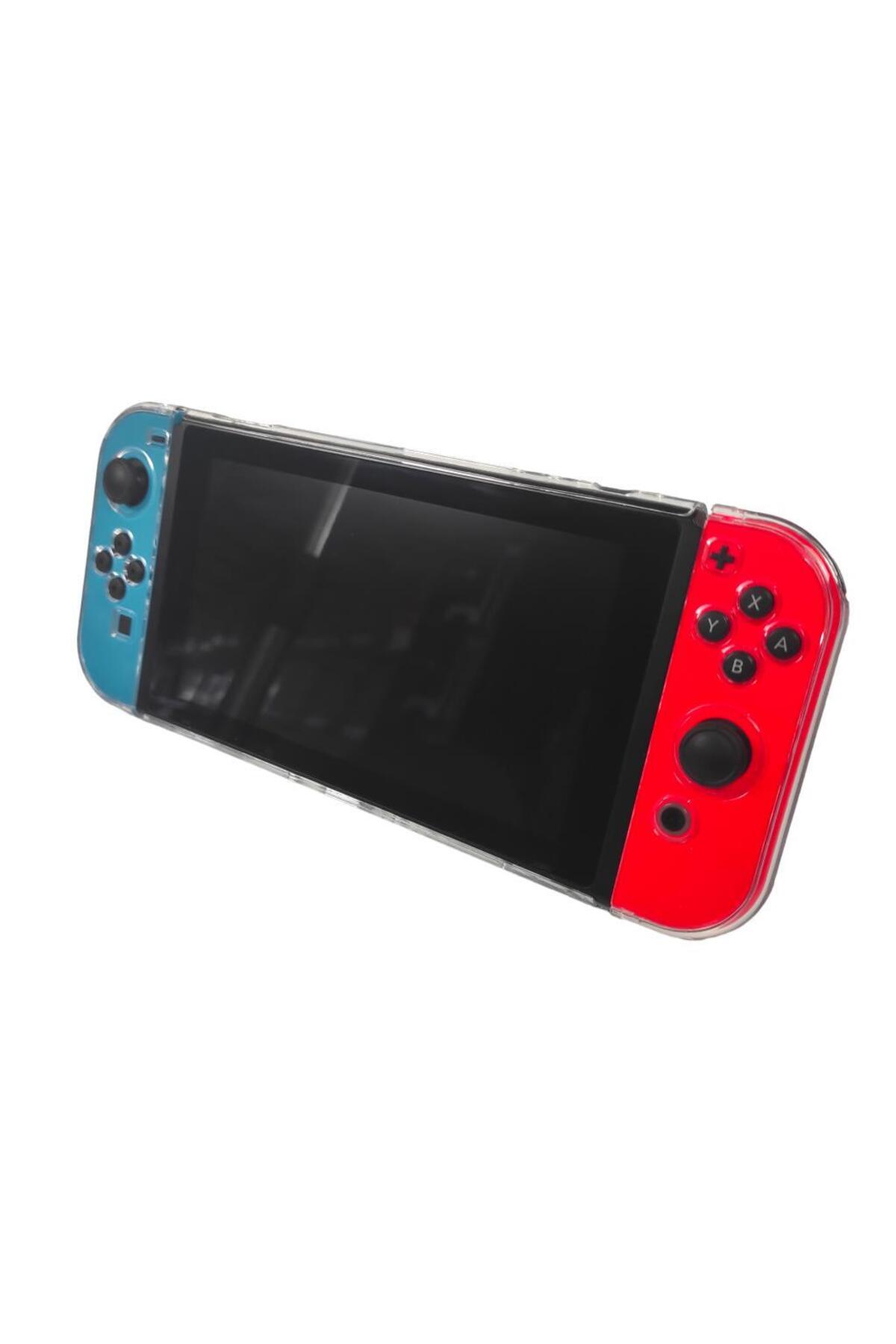 Nintendo Switch GT FORCF Pro Konsol İstasyonu Nintendo Switch Uyumlu Sert Plastik Şeffaf Cihaz
