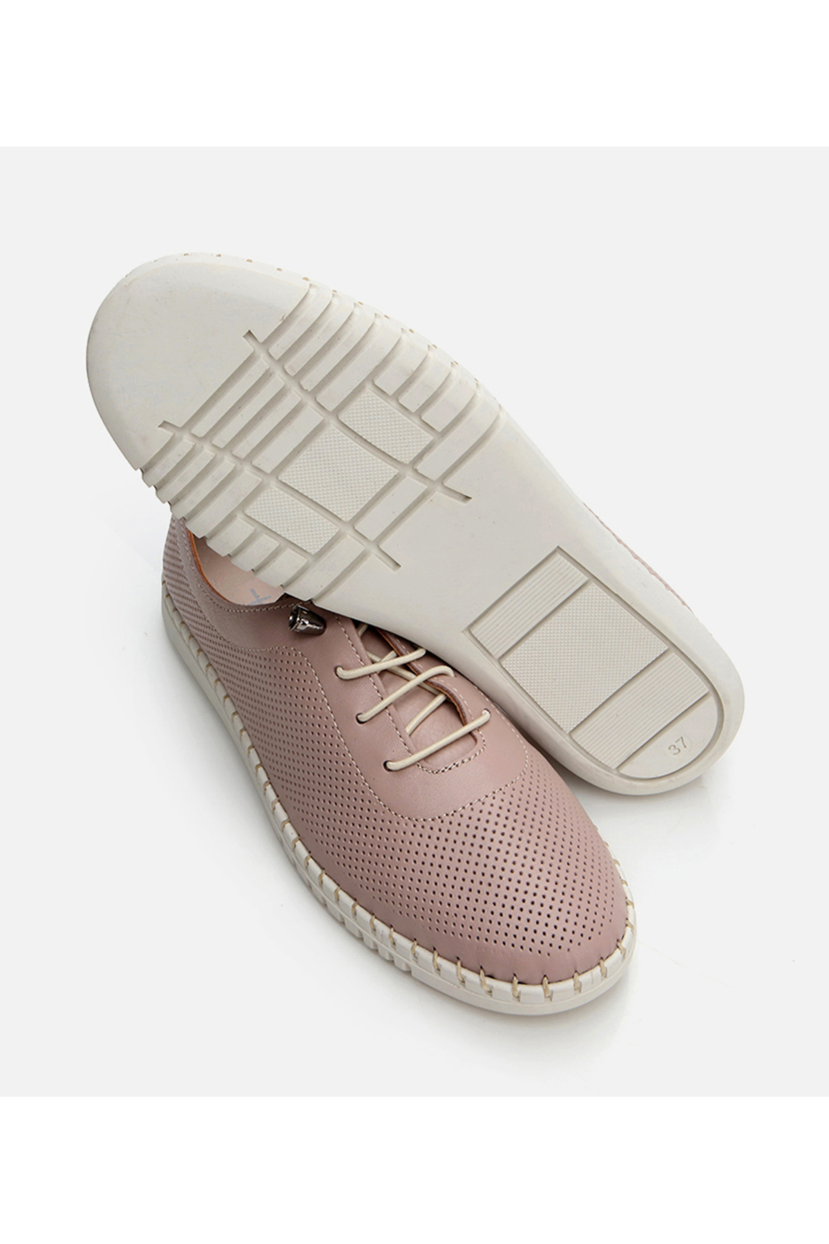 Hotiç Kadın Deri Vizon Loafer görsel 6
