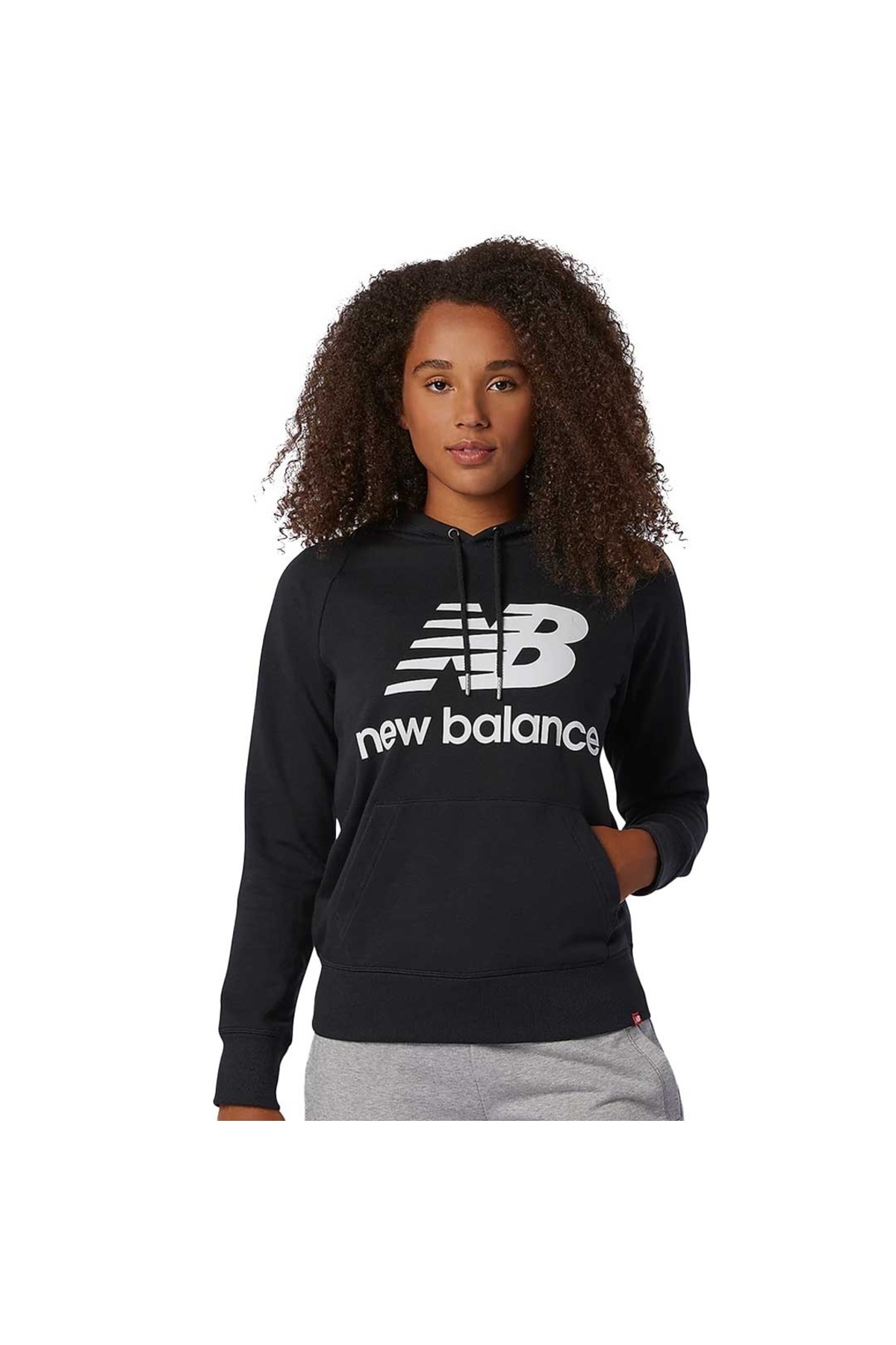 سویشرت زنانه WT03550-BK نیو بالانس سویشرت New Balance