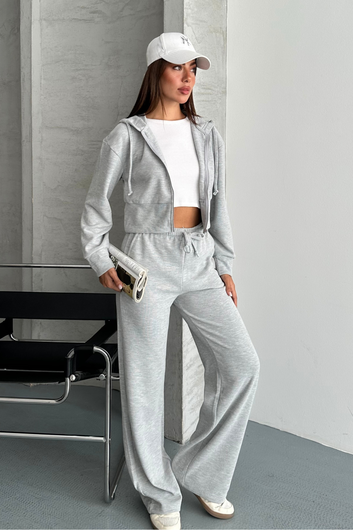 macharel jeans Yeni Sezon Yumuşak Dokulu Alt Üst Takım görsel 6