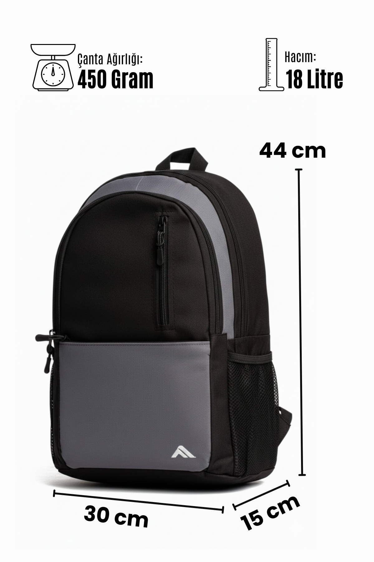byhakan Unisex Yeni Sezon Su Geçirmez Spor Kurs Laptop Seyahat Günlük Kullanım İçin Sırt Çantası Astarlı görsel 8