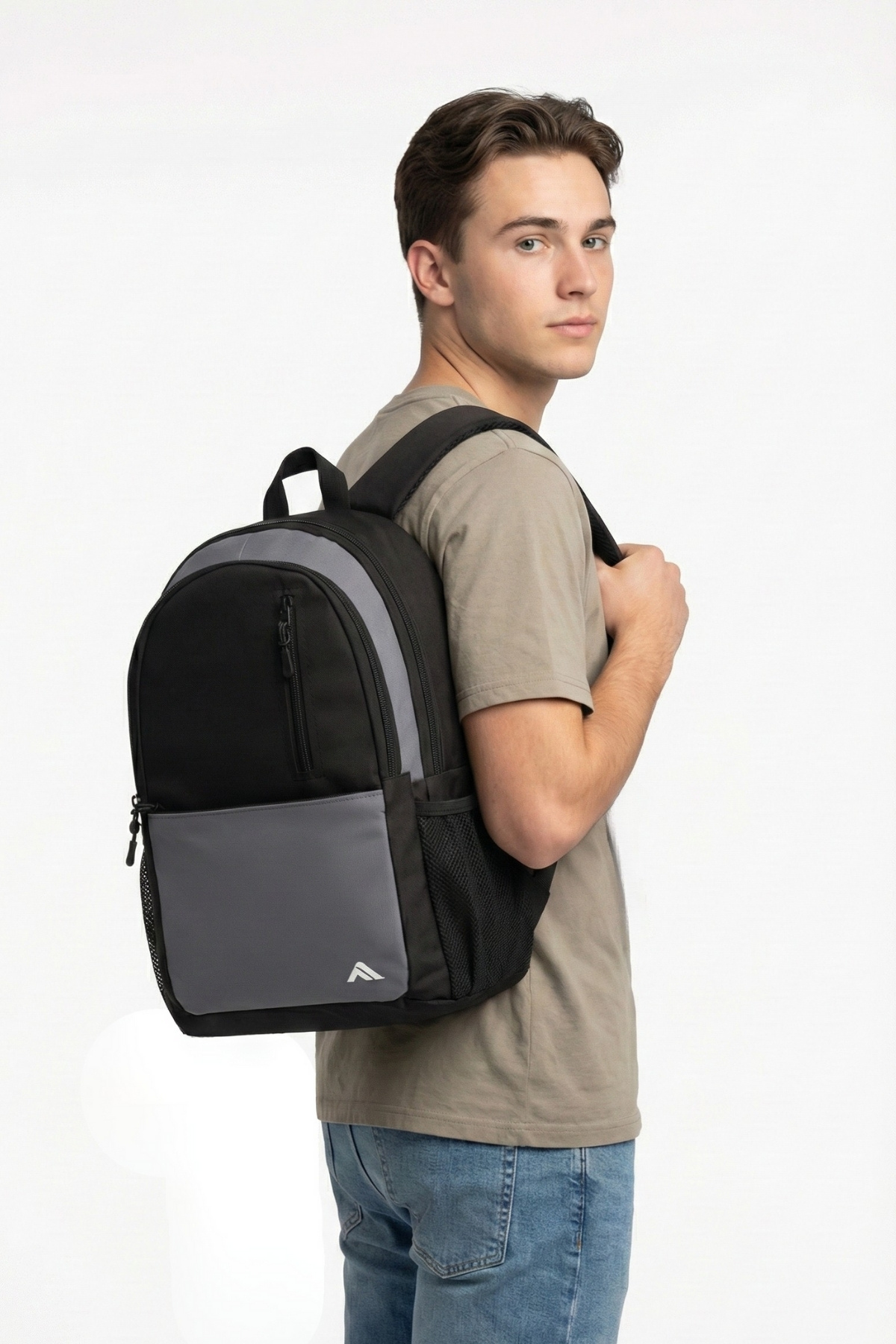 byhakan Unisex Yeni Sezon Su Geçirmez Spor Kurs Laptop Seyahat Günlük Kullanım İçin Sırt Çantası Astarlı görsel 2