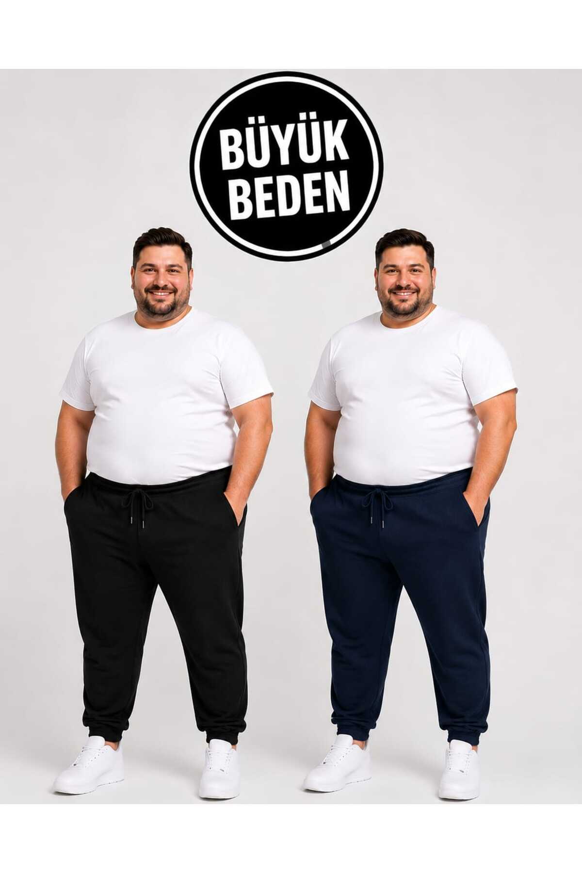 TREND ALİSSE 2 Lİ SET XS-7XL ARASI BÜYÜK BEDEN MAXFİT EŞOFMAN ALTI