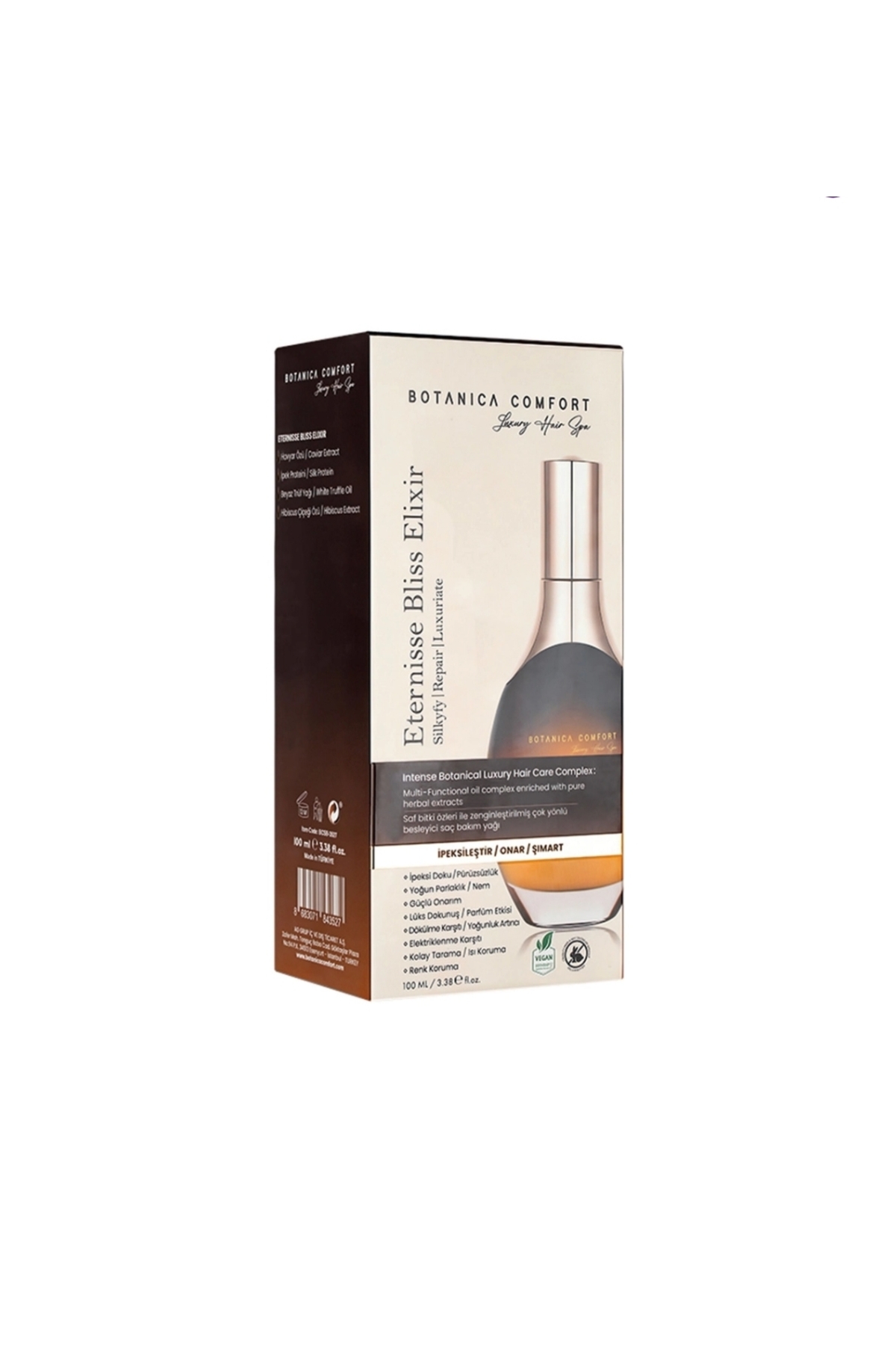 روغن موی لوکس Eternisse Bliss حجم 100 میلی لیتر — BotanicaComfortEternisse — تصویر 3 از 4