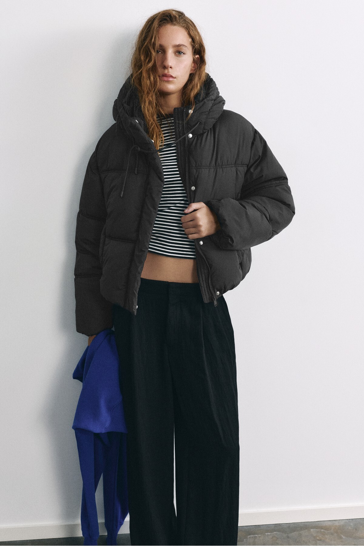 Pull & Bear Kısa şişme mont