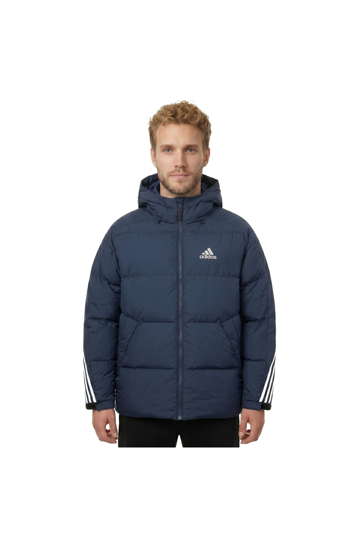 adidas Puffy Down H20756 Erkek Mont Lacivert — سرمه‌ای TYC5A31A2C08BE044E1FED600