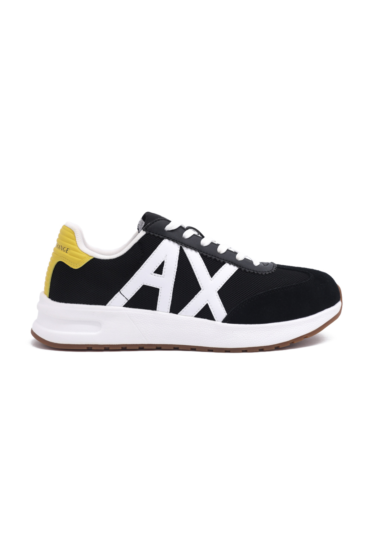 کفش کتانی مردانه مشکی و سفید XUX071-XV527-K673 آرمانی اکسچنج کفش اسنیکر Armani Exchange