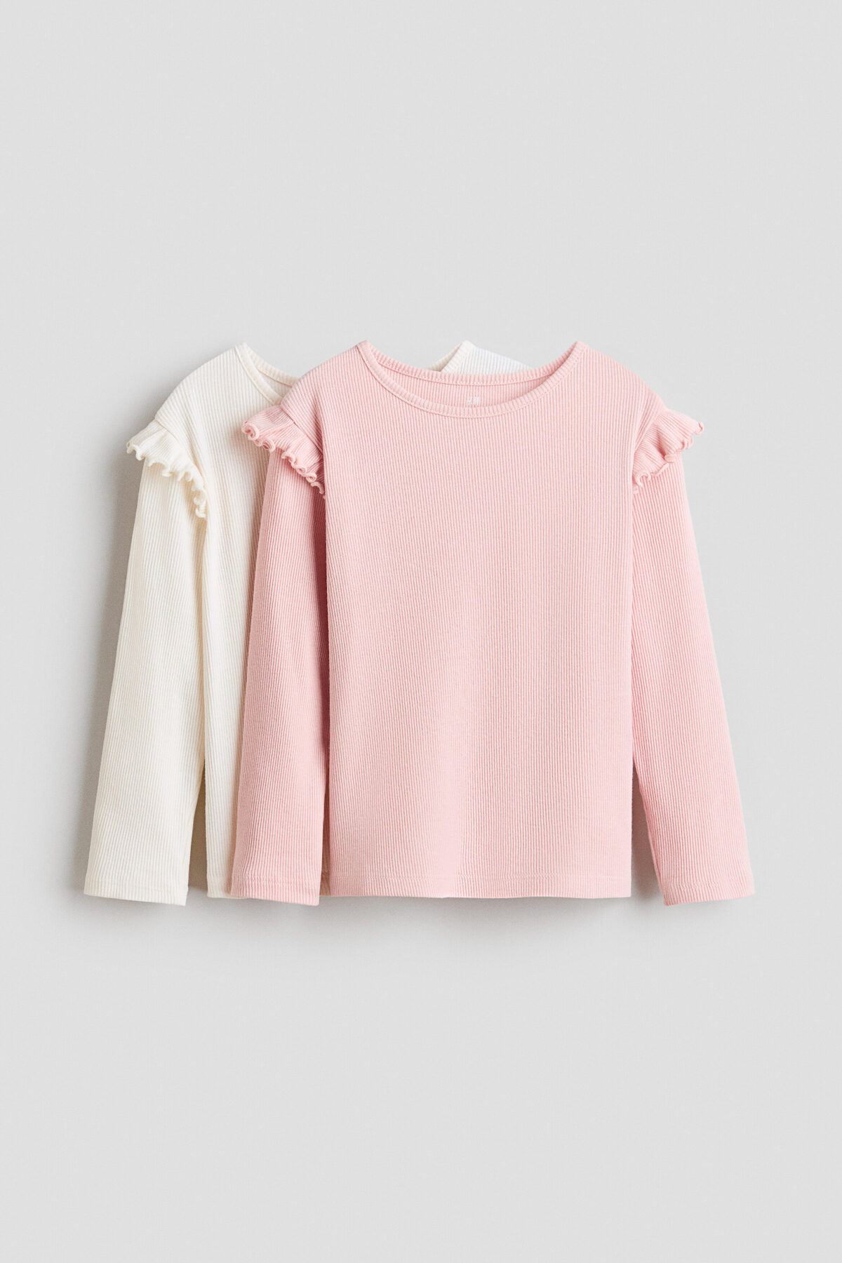 تاپ دو تکه نخی و چین‌دار اچ اند ام بادی H&M