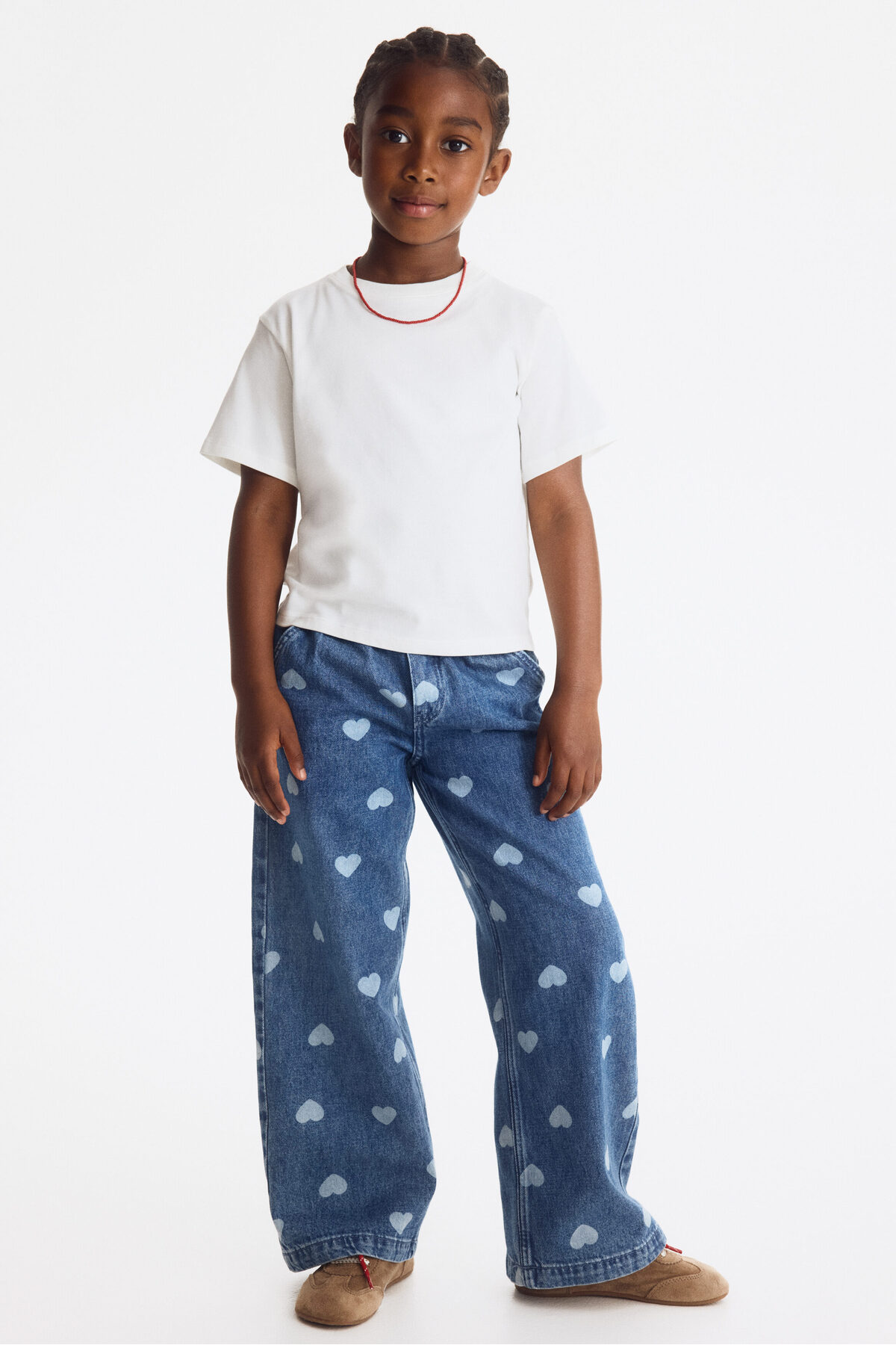 شلوار جین گشاد و گشاد اچ اند ام شلوار جین H&M