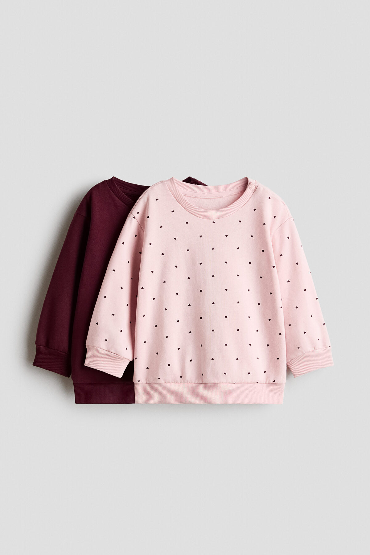 ست سویشرت دو تکه آستردار پشمی اچ اند ام سویشرت H&M