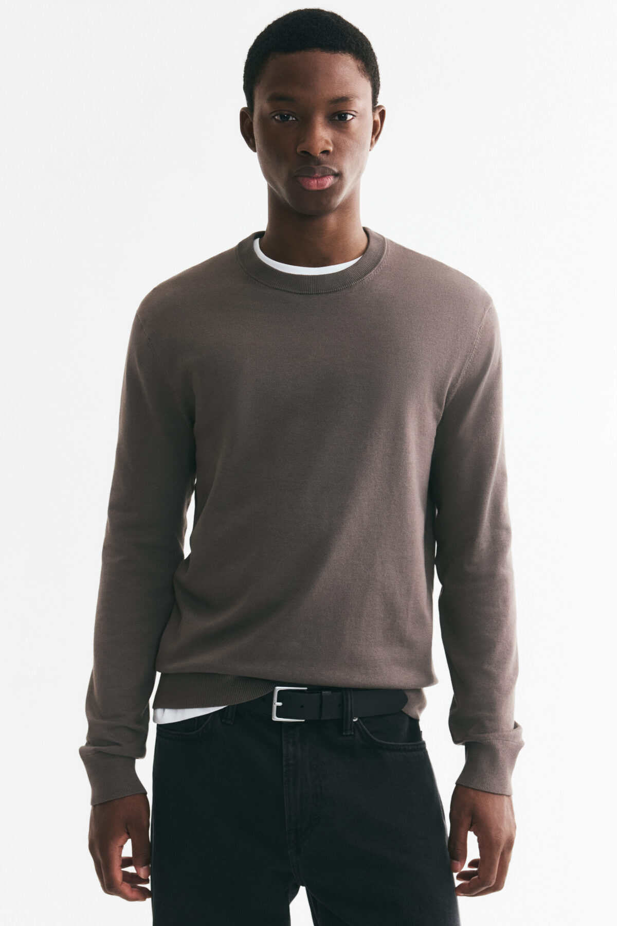 H&M İnce Triko Kazak Regular Fit