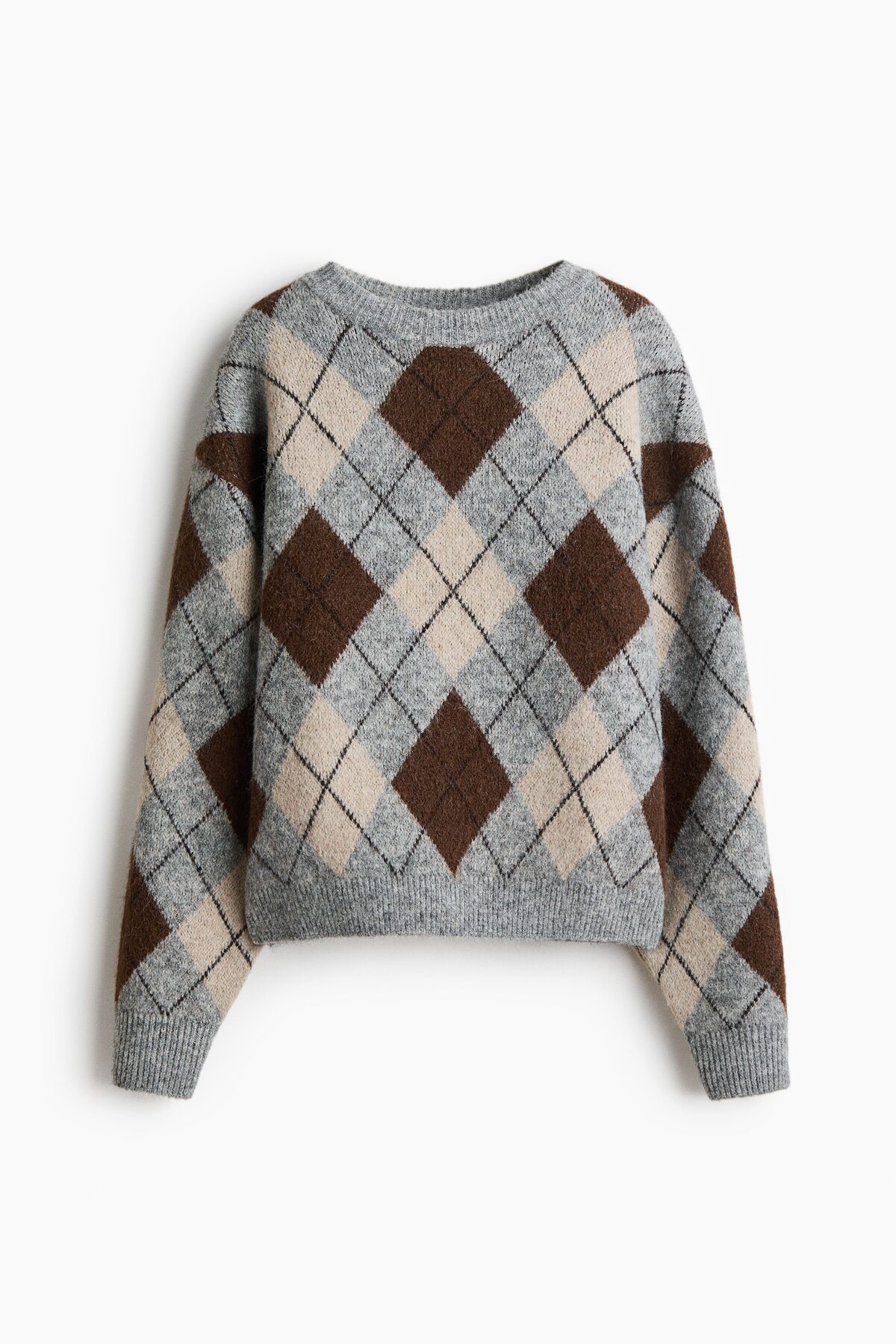 H&M Oversize Triko Kazak görsel 4