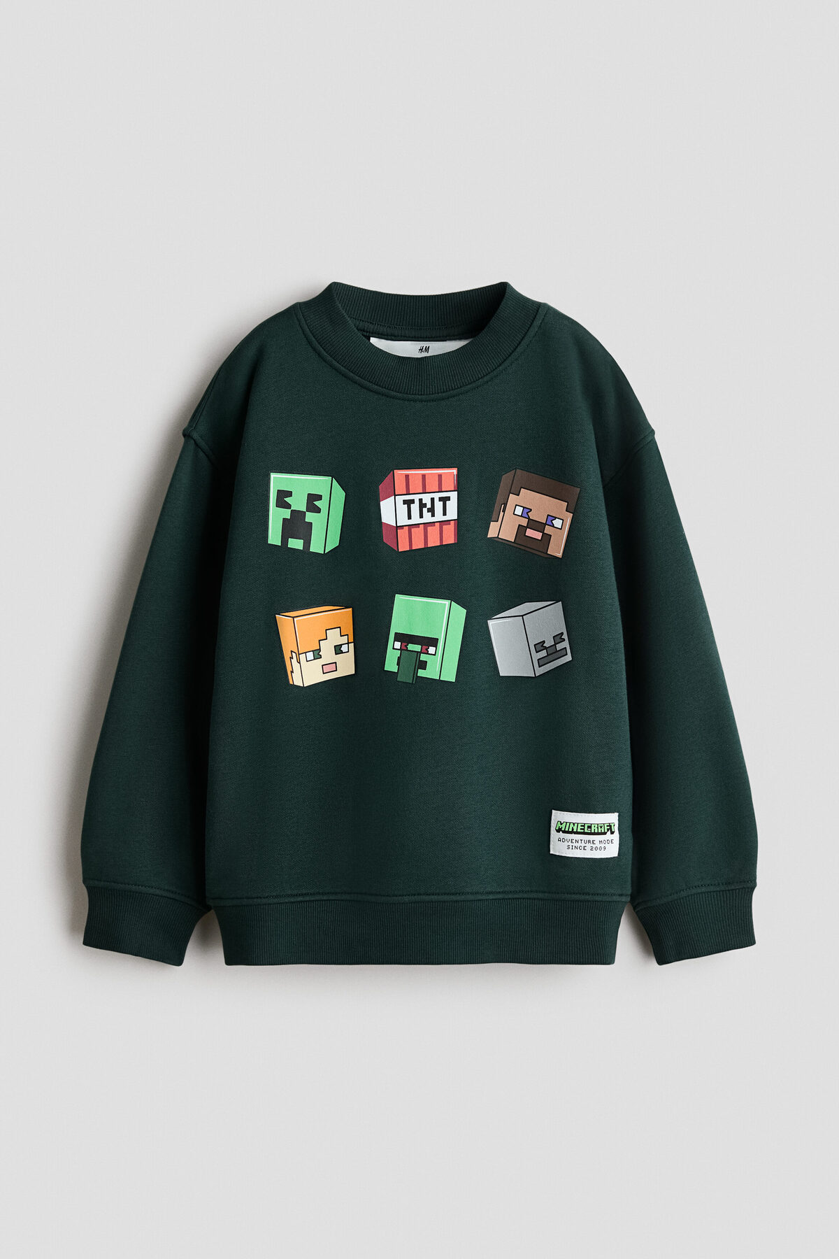 سویشرت طرح‌دار و آستردار پشمی اچ اند ام سویشرت H&M