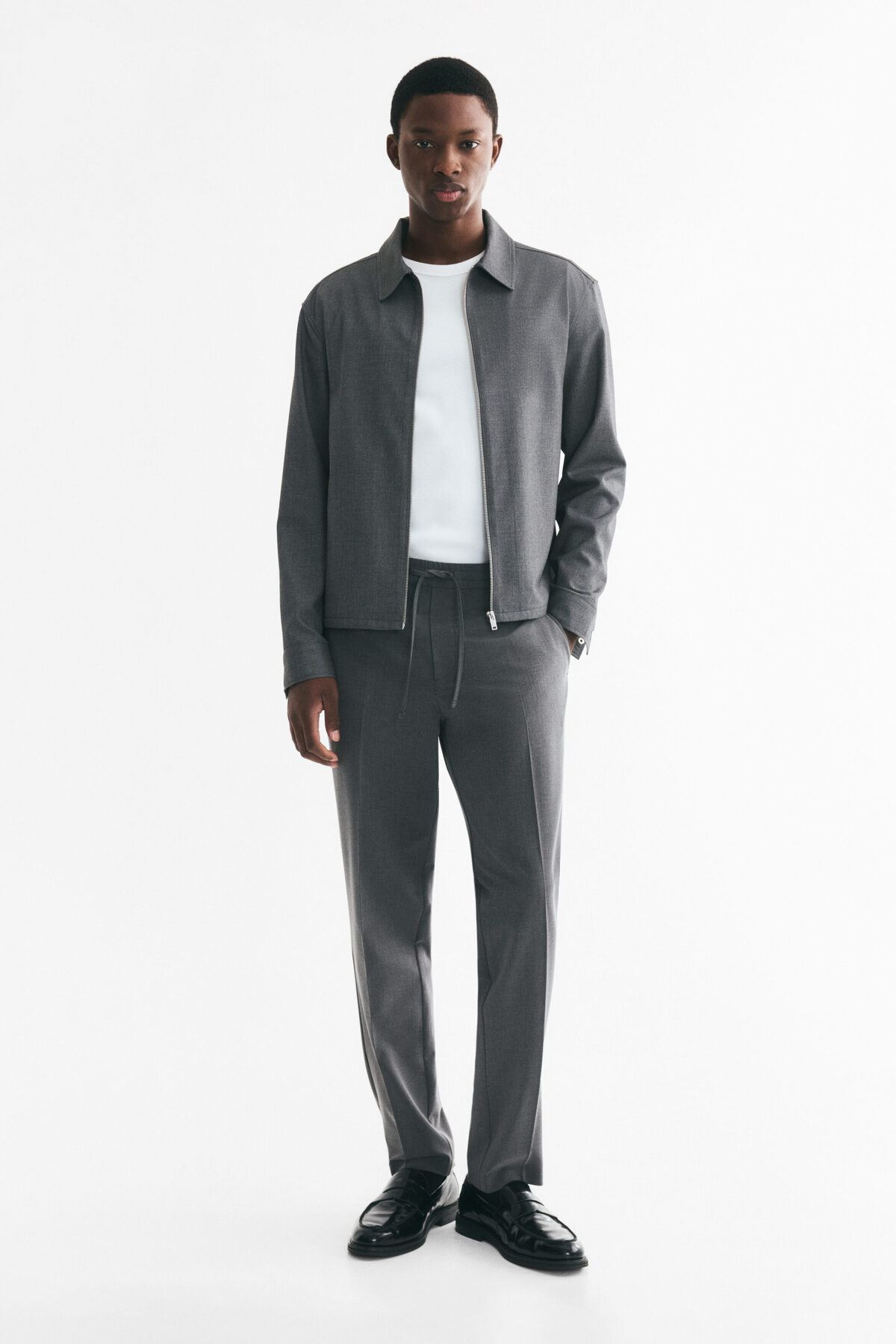 شلوار شیک و اسلیم فیت مخصوص دویدن اچ اند ام شلوار H&M