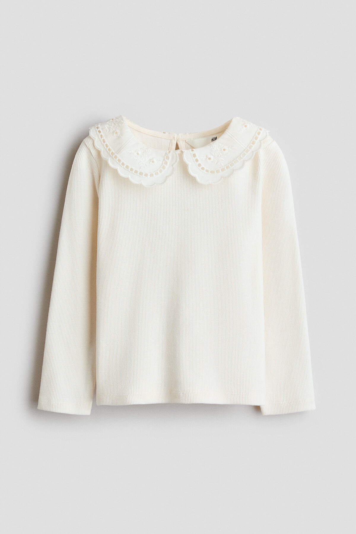 تاپ یقه‌دار اچ اند ام بادی H&M