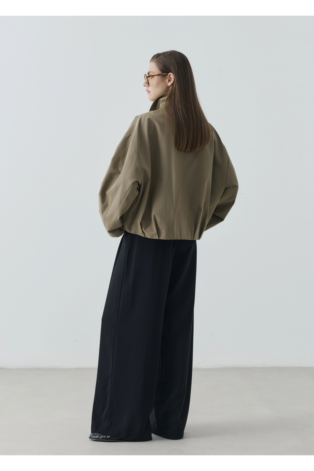 MODA AKSA 2103 Düğmeli Ceket Yeşil görsel 7